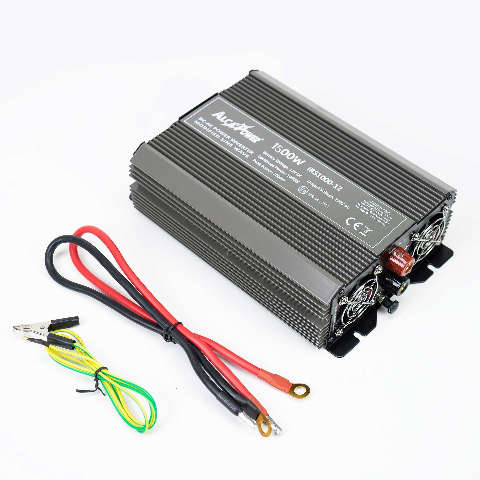 Invertor de tensiune AlcaPower by President 1500W 12V-230V, sinusoida modificata, port USB