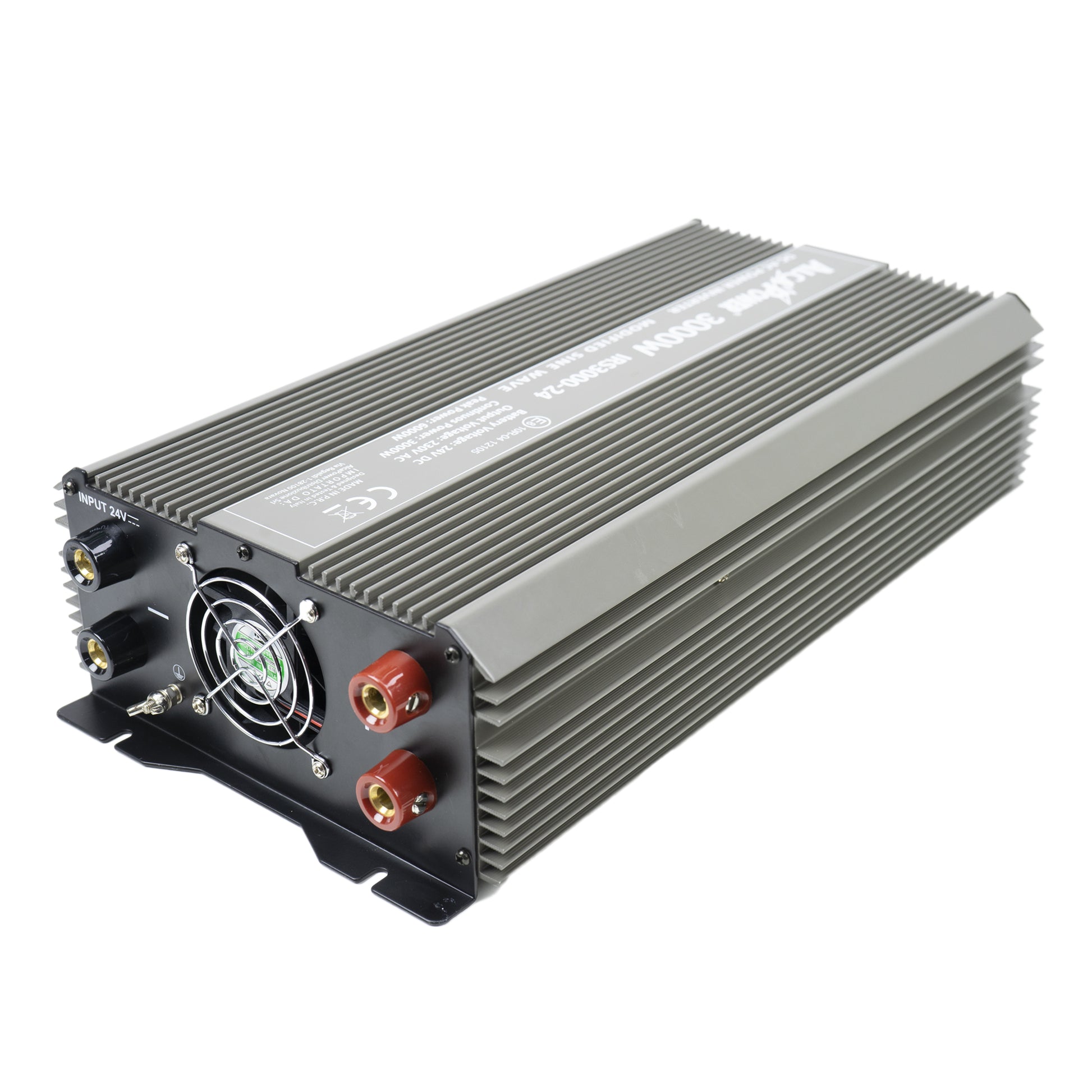 Invertor de tensiune AlcaPower by President 3000W alimentare 24V, iesire 230V, unda sinus modificat, port SB, intrare telecomanda
