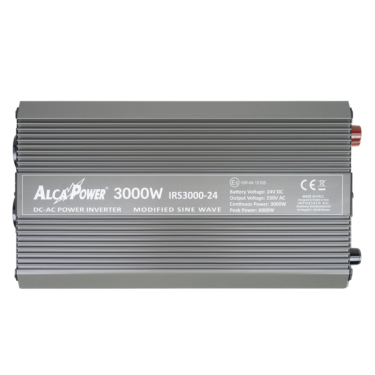Invertor de tensiune AlcaPower by President 3000W alimentare 24V, iesire 230V, unda sinus modificat, port SB, intrare telecomanda