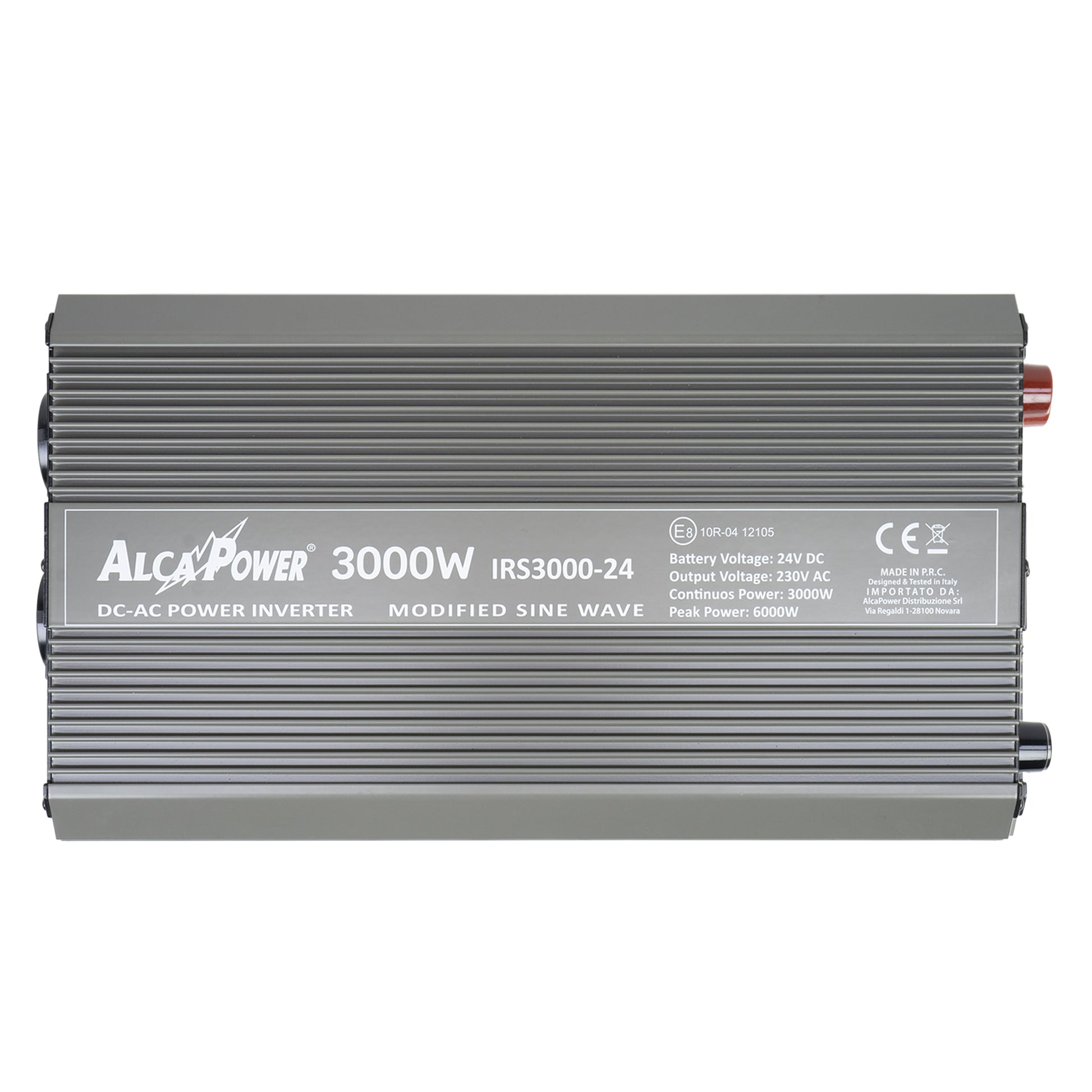Invertor de tensiune AlcaPower by President 3000W alimentare 24V, iesire 230V, unda sinus modificat, port SB, intrare telecomanda