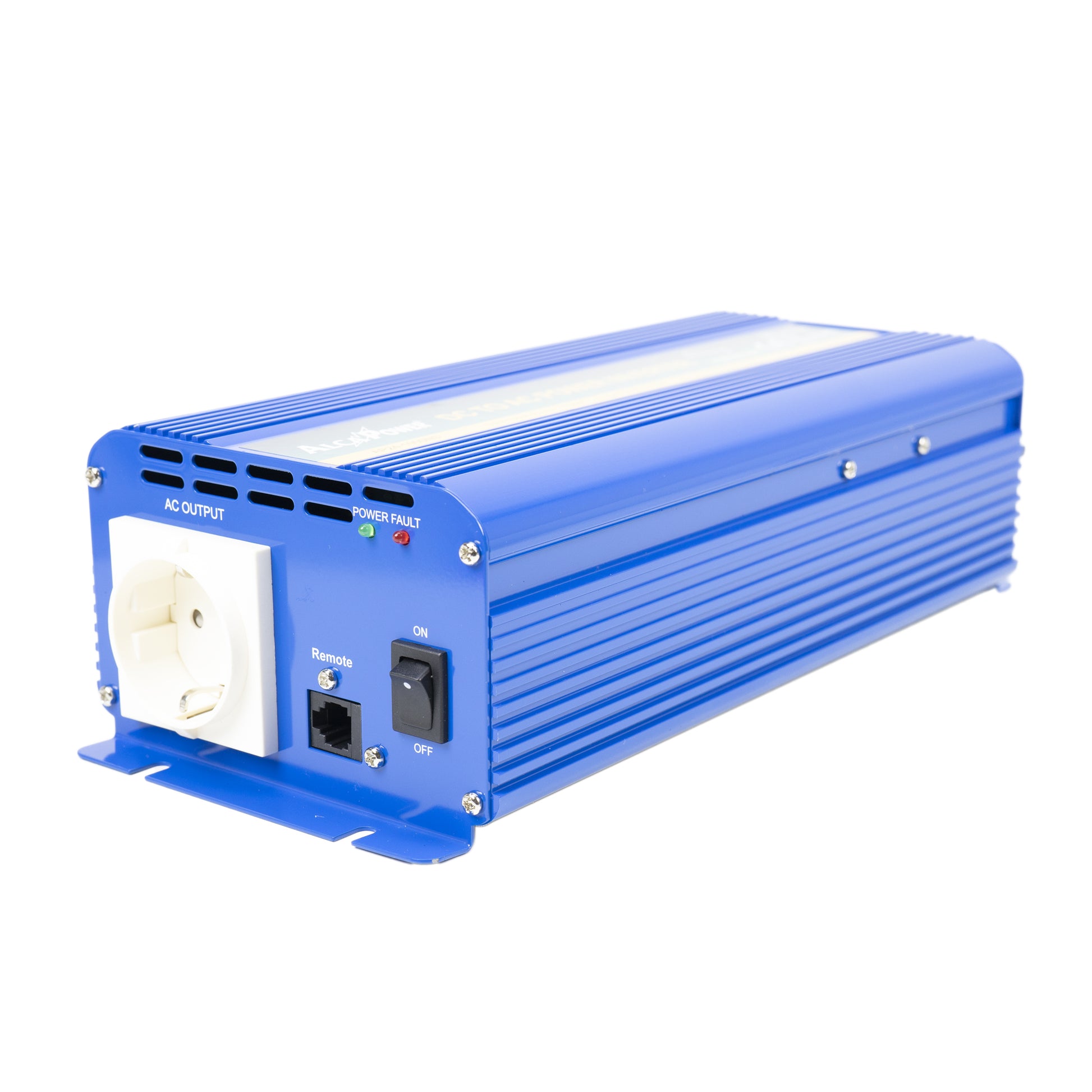 Invertor de tensiune AlcaPower by President 1000W alimentare 24V, iesire 230V, unda sinus pur, Soft Start