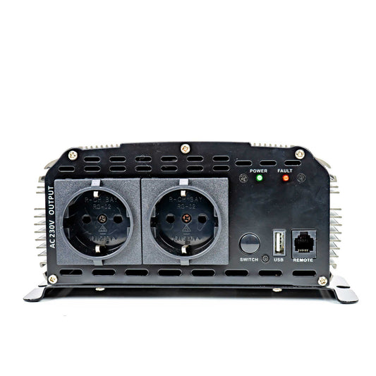 Invertor de tensiune AlcaPower by President 600W 24V-230V, sinusoida pura, port USB