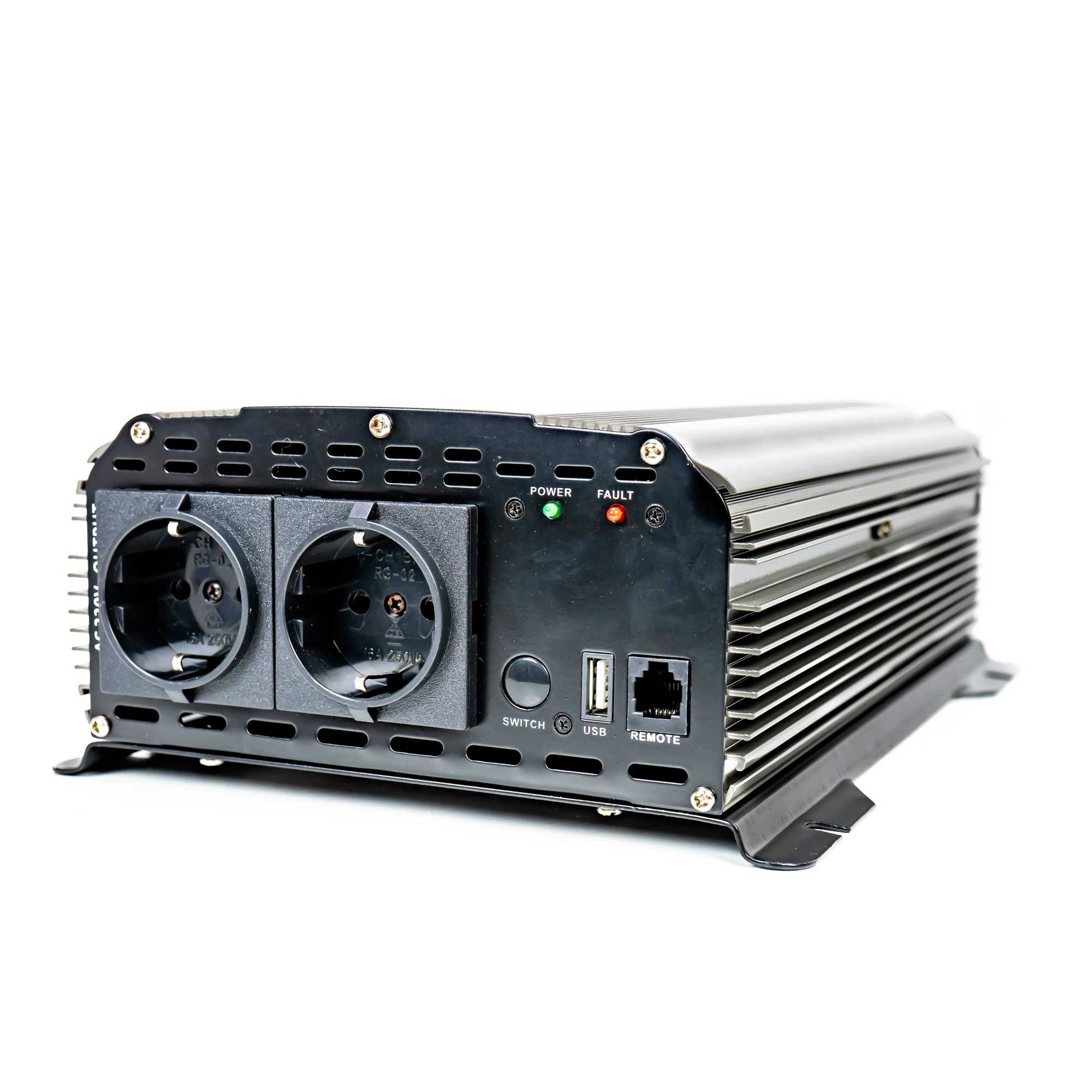Invertor de tensiune AlcaPower by President 600W 24V-230V, sinusoida pura, port USB