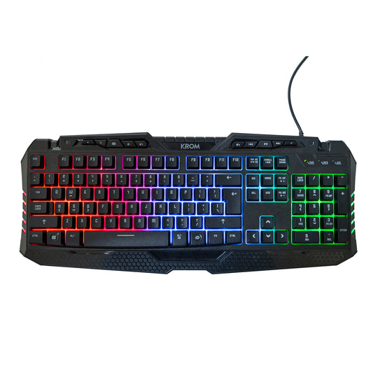 Kit gaming PNI KG02 tastatura, mouse, casti si mousepad