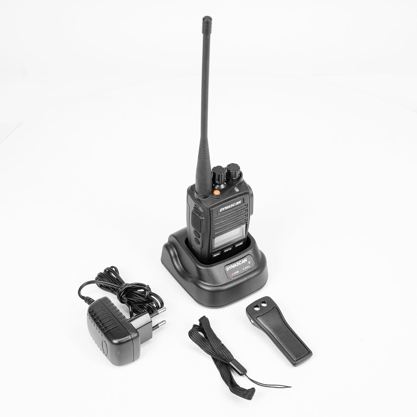 Statie radio portabila VHF PNI Dynascan V-600, 136-174 MHz, IP67, Scan, Scrambler, VOX