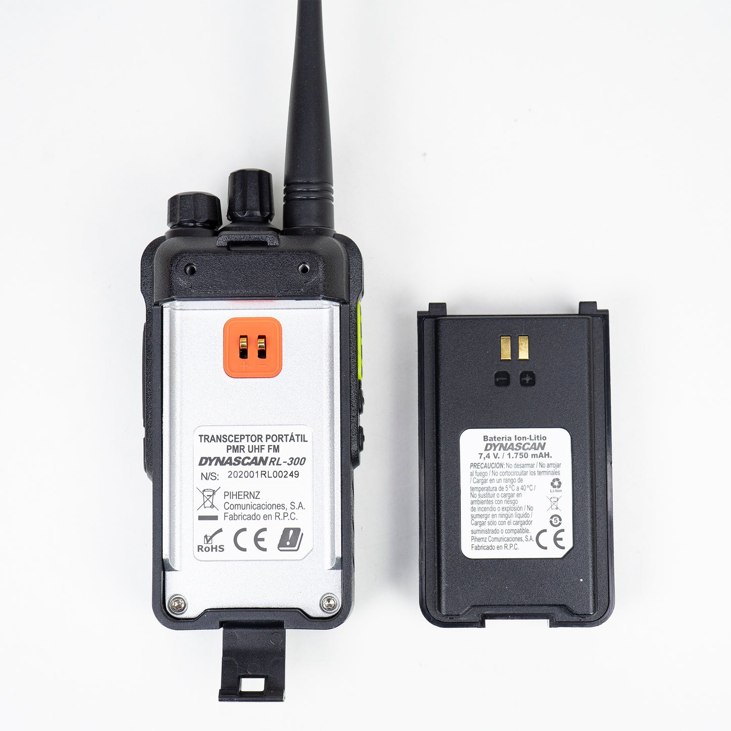 Statie radio portabila UHF PNI Dynascan RL-300, 400-470 MHz, IP55, Scrambler, TOT, VOX,CTCSS-DCS