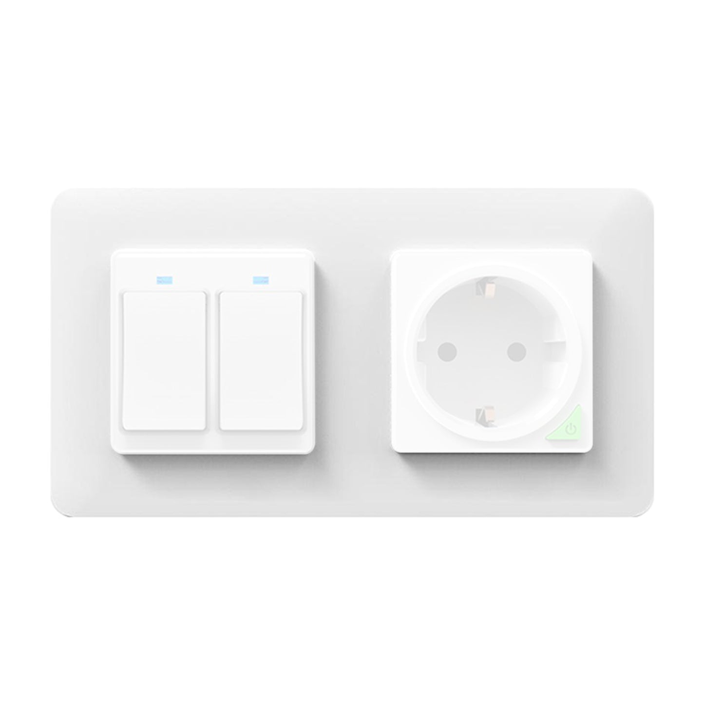 Rama dubla PNI WS2 pentru intrerupator sau priza inteligenta PNI SmartHome