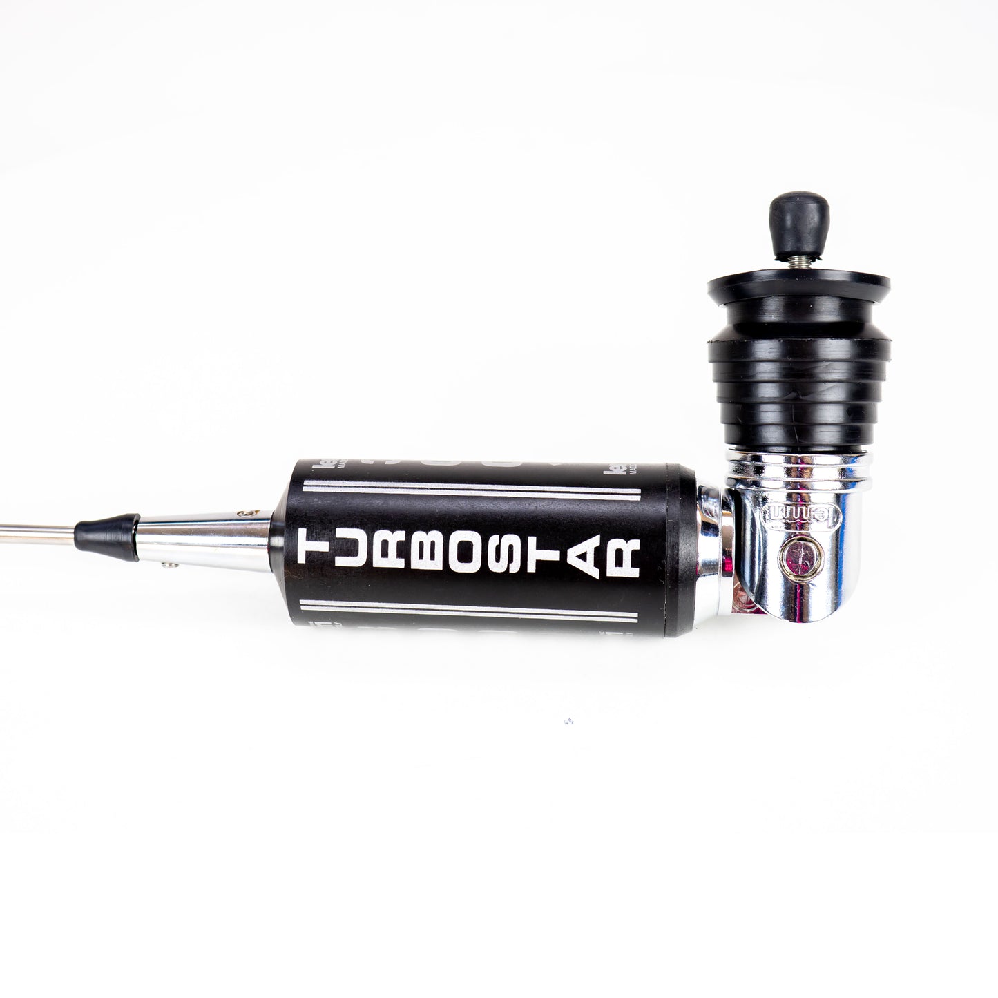 Antena CB LEMM AT-3001 TURBOSTAR Black 200 cm, cu cablu RG58 4 m, 26,5 - 28 MHz, rabatabila, fabricata in Italia