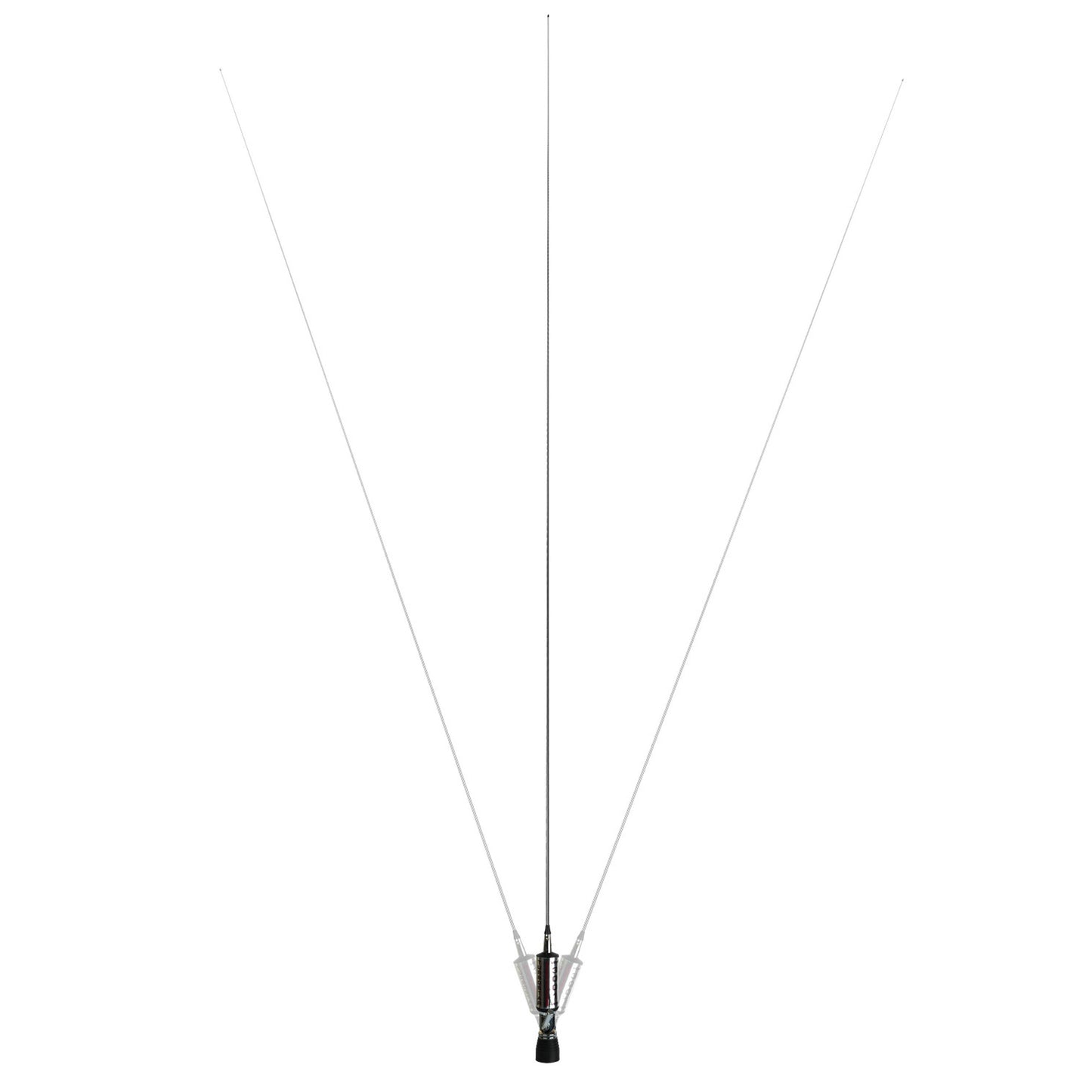 Antena CB LEMM TURBOSTAR SILVER AT-3001-S, 200 cm, cu cablu RG58 4 m si mufa PL259-GR, 26,5 - 28 MHz, rabatabila, fabricata in Italia