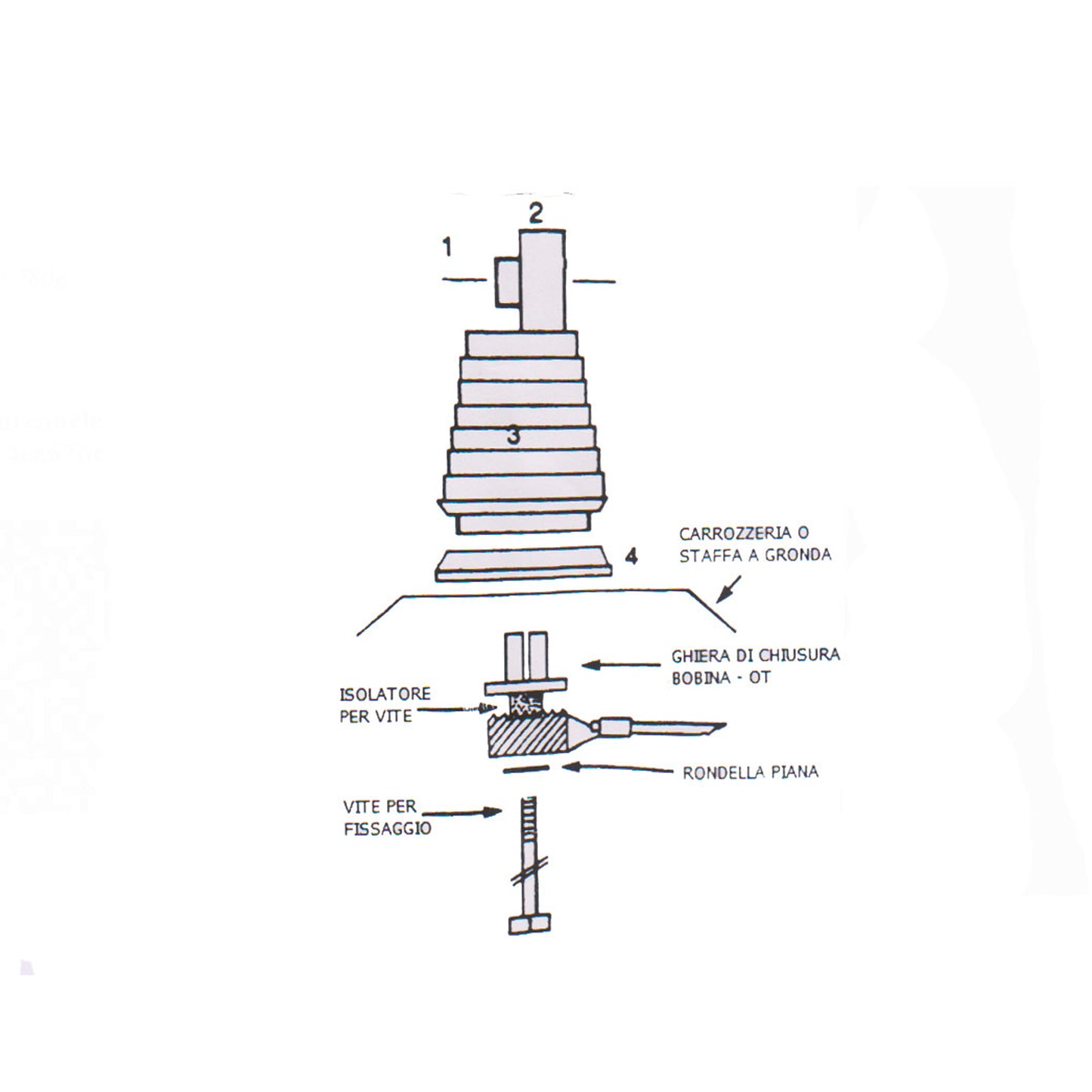 Antena CB LEMM TURBO IMPERO, Gold, lungime 200 cm, castig 7dB, 26.5-28Mhz, 2500W, cablu RG58 4m, fabricata in Italia