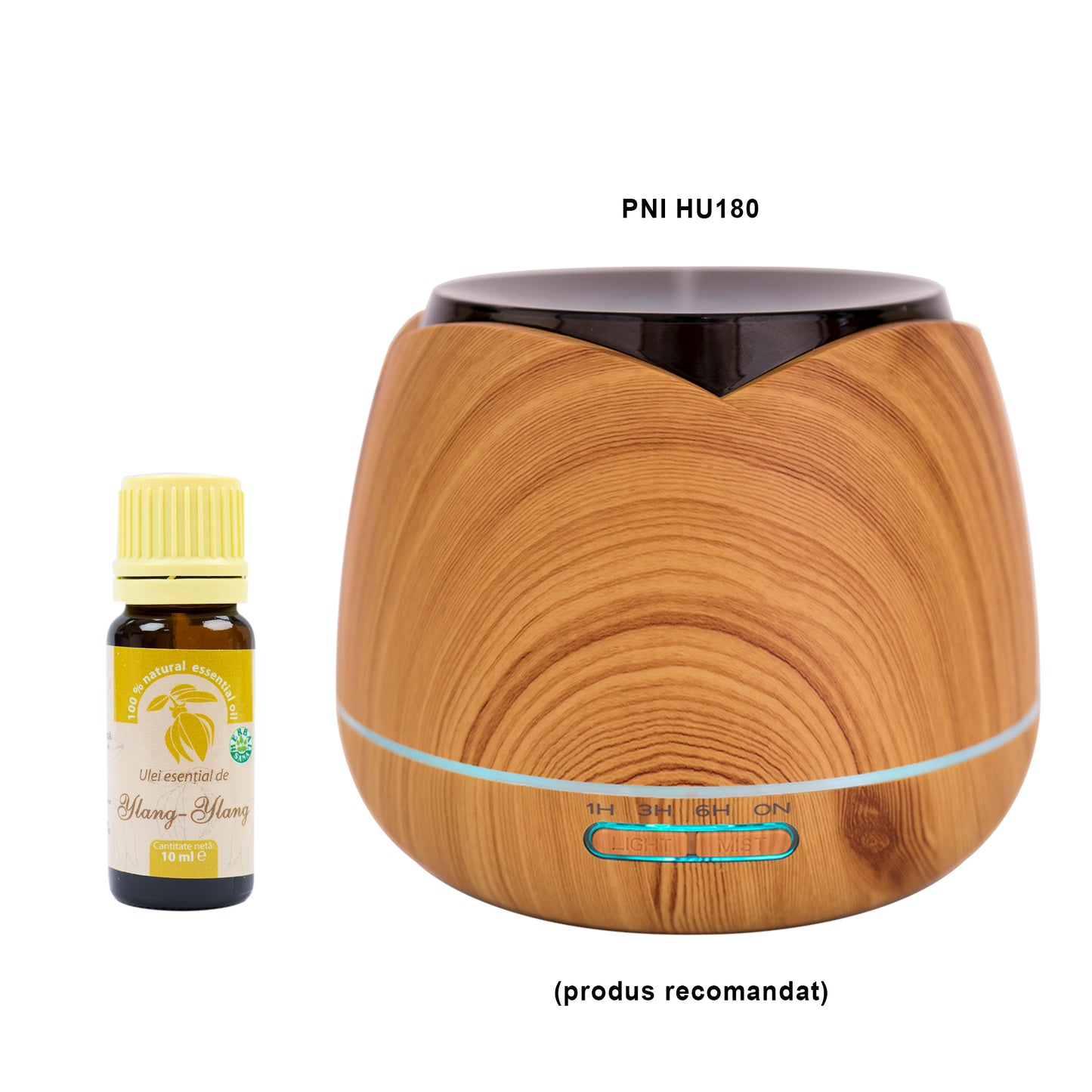 Ulei esential de Ylang-Ylang (Cananga odorata), 100% pur fara adaos, 10 ml