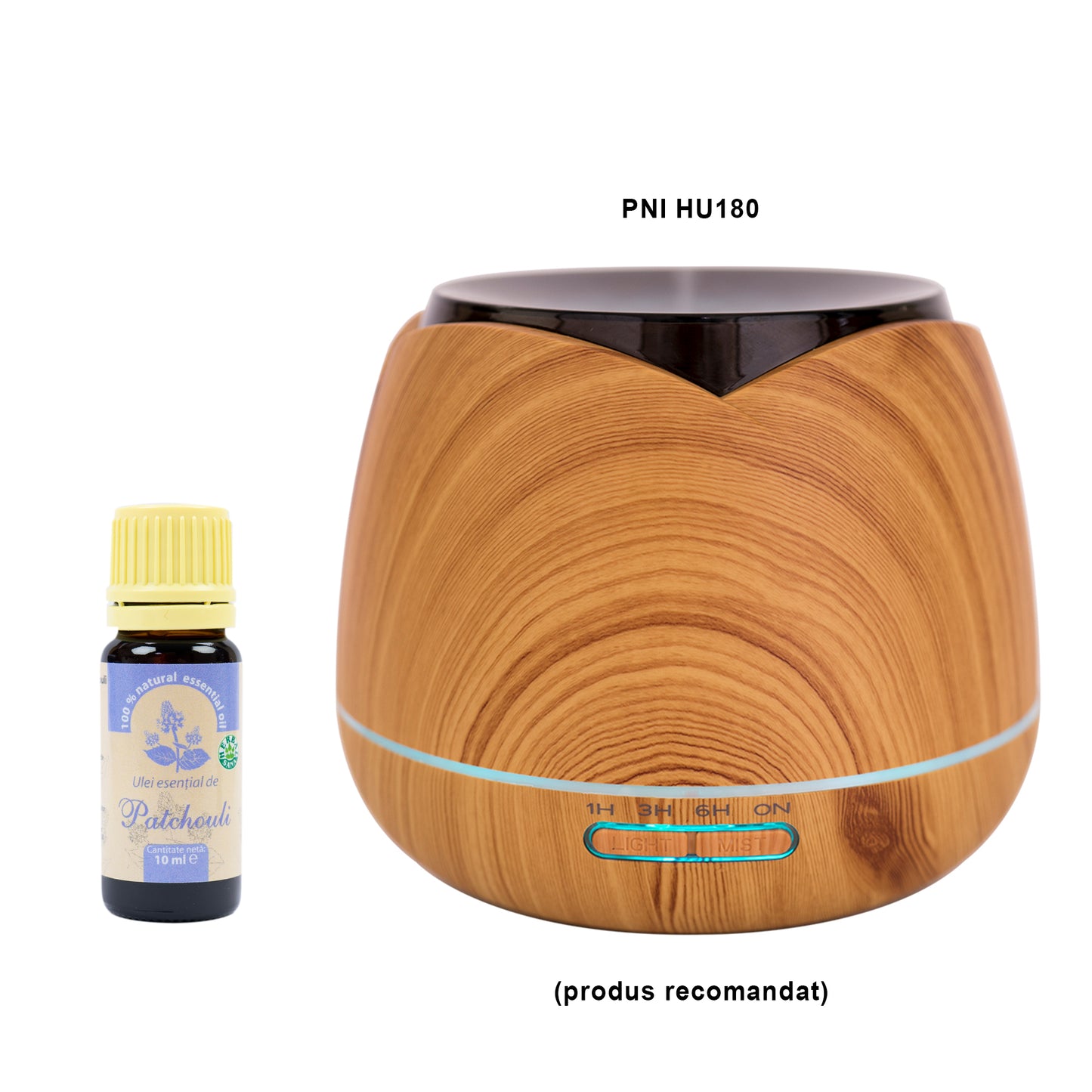 Ulei esential de Patchouli (Pogostemon cablin), 100% pur fara adaos, 10 ml