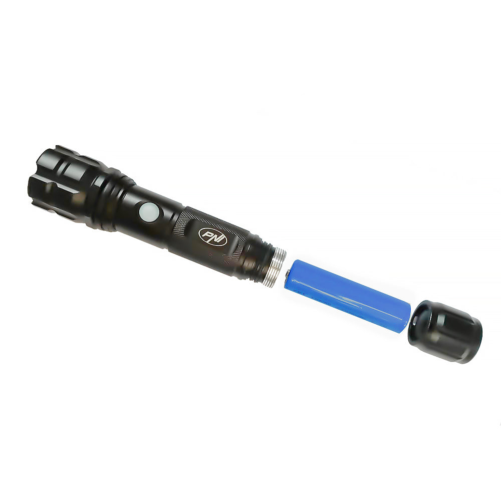 Acumulator 18650 PNI 10 3.7V 2200mAh pentru lanterna PNI Adventure F10, PNI Adventure F80
