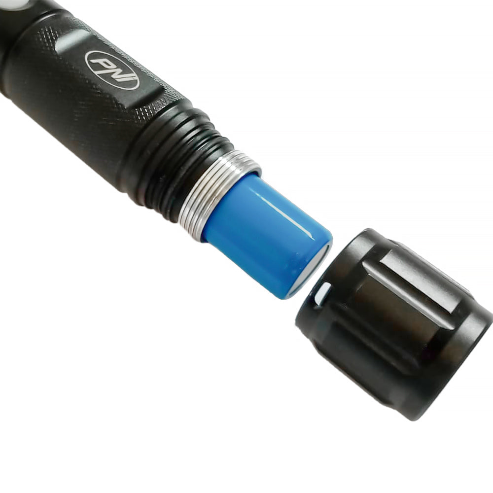 Acumulator 18650 PNI 10 3.7V 2200mAh pentru lanterna PNI Adventure F10, PNI Adventure F80