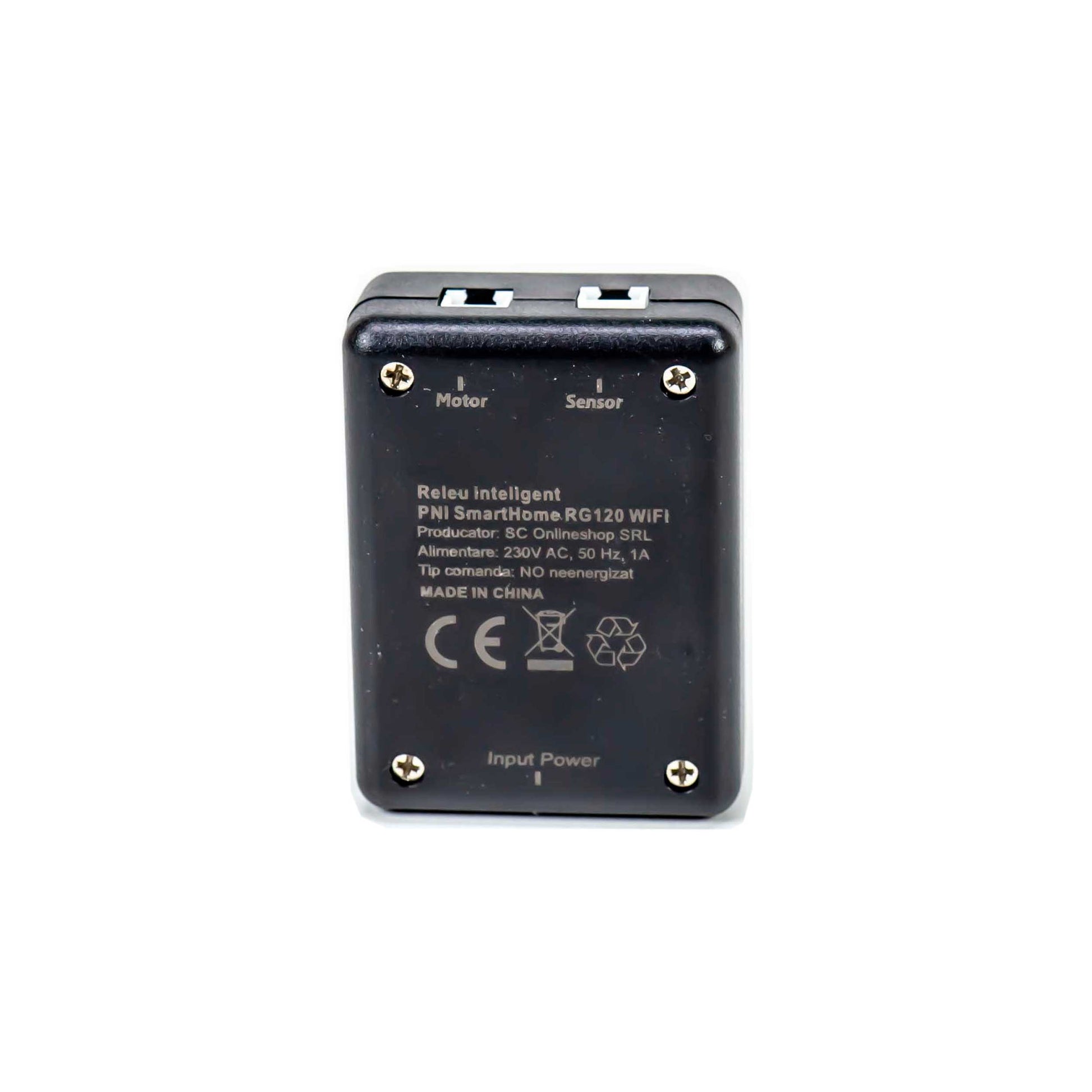 Kit automatizare prin internet cu Releu PNI SmartHome RG120 WiFi si motor deschidere poarta batanta PNI DU160