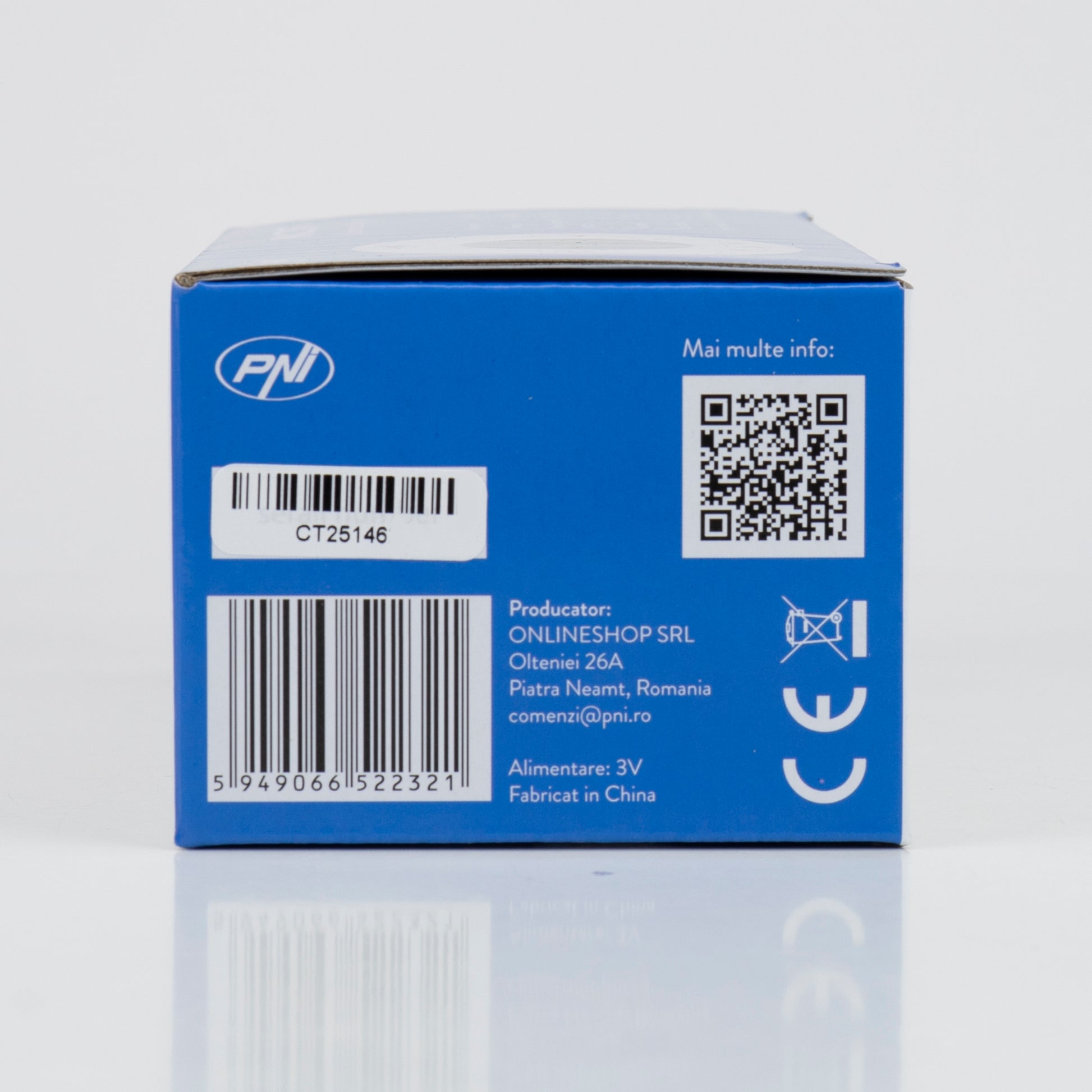 Cap termostatic inteligent PNI CT25T pentru calorifer, se conecteaza fara fir cu Hub PNI CT25WIFI cu control prin Internet, aplicatie de mobil Tuya Smart