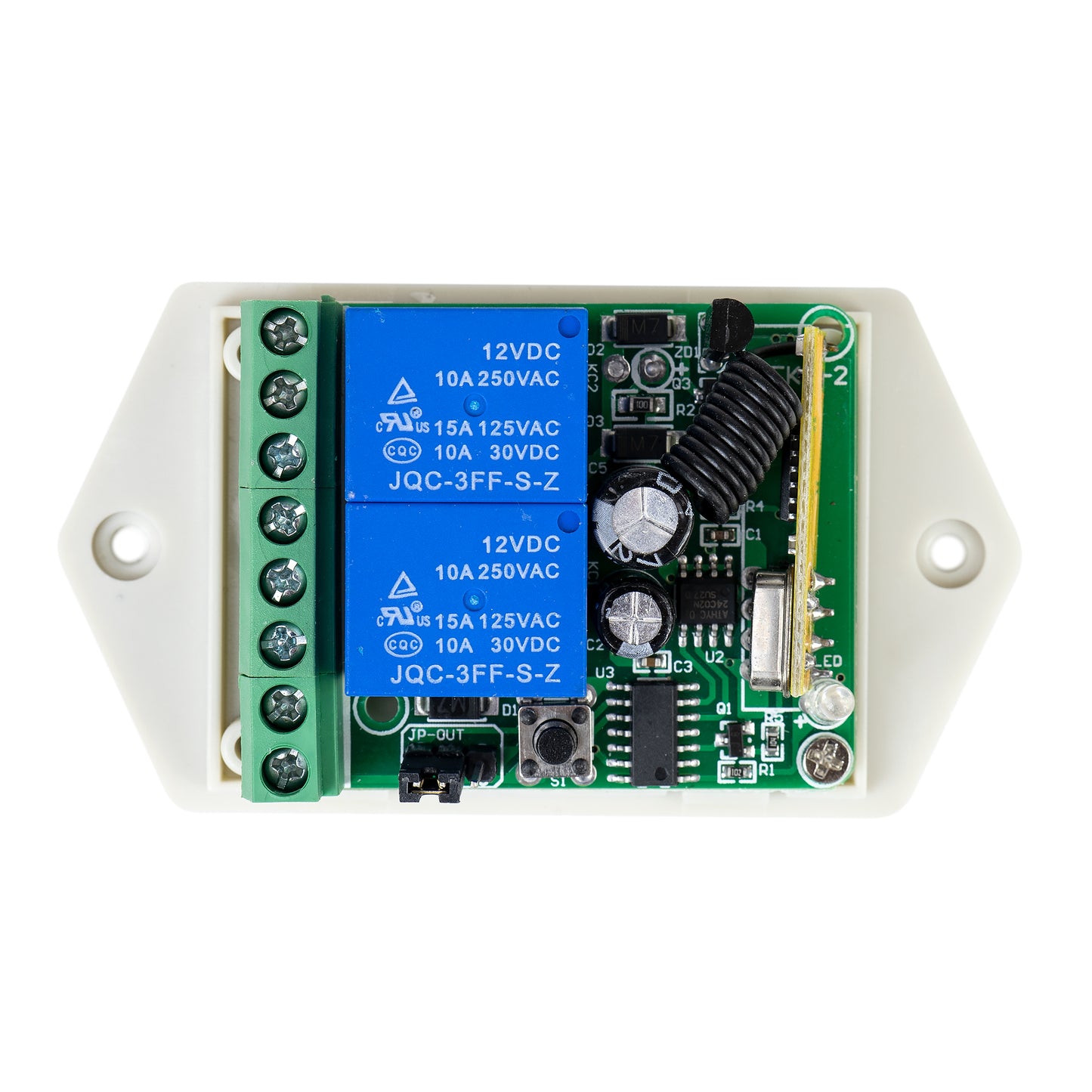 Releu cu telecomanda PNI CA500LR pentru comanda 1 sau 2 usi de garaj, porti, bariere, 2 relee, alimentare 12V