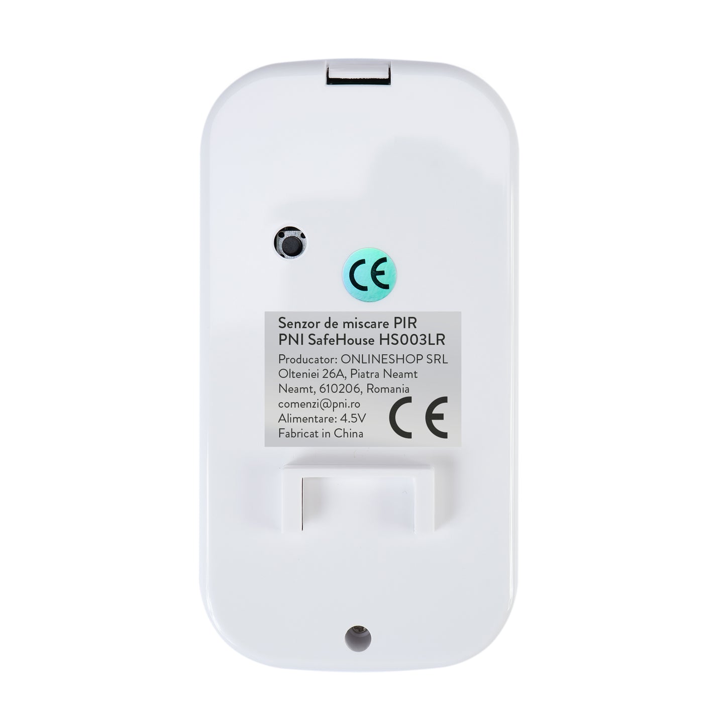 Senzor de miscare PIR PNI SafeHouse HS003LR fara fir pentru sisteme de alarma wireless