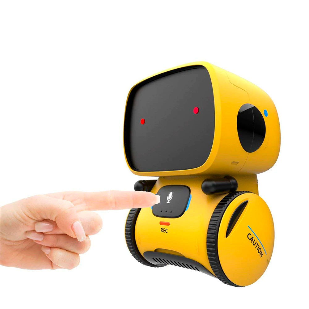 Pachet Robot inteligent interactiv PNI Robo One, control vocal, butoane tactile, galben + Casti Midland Subzero Cod C936.19