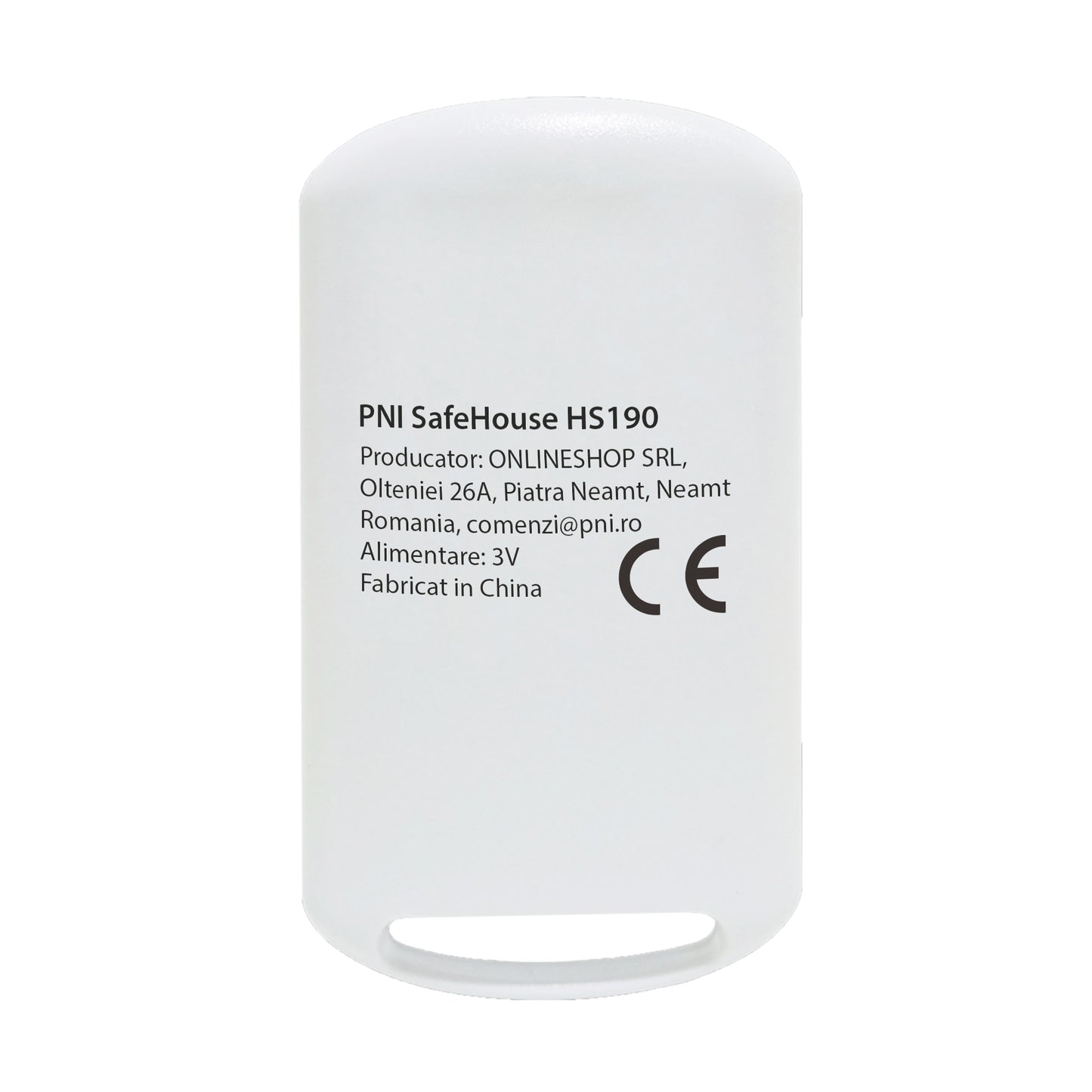 Telecomanda PNI SafeHouse HS190 pentru sisteme de alarma wireless, functii armare, dezarmare, armare partiala, alarma de panica