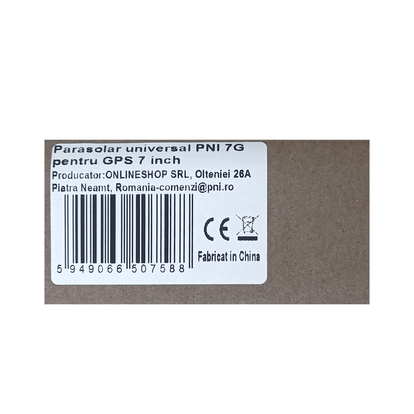 Parasolar universal PNI 7G pentru GPS 7 inch