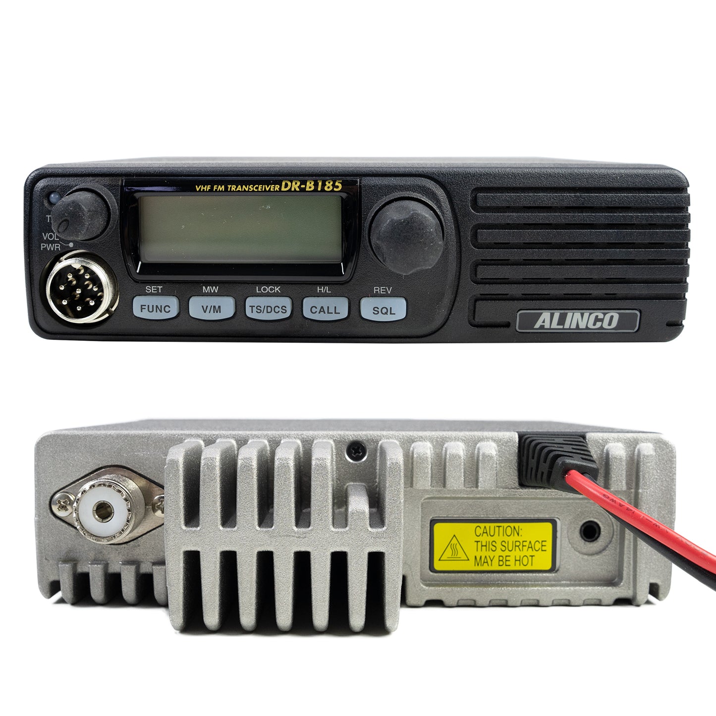 Statie radio VHF PNI Alinco DR-B185HE 144-145.955 MHz, 500CH, DMTF, Scan, 12V