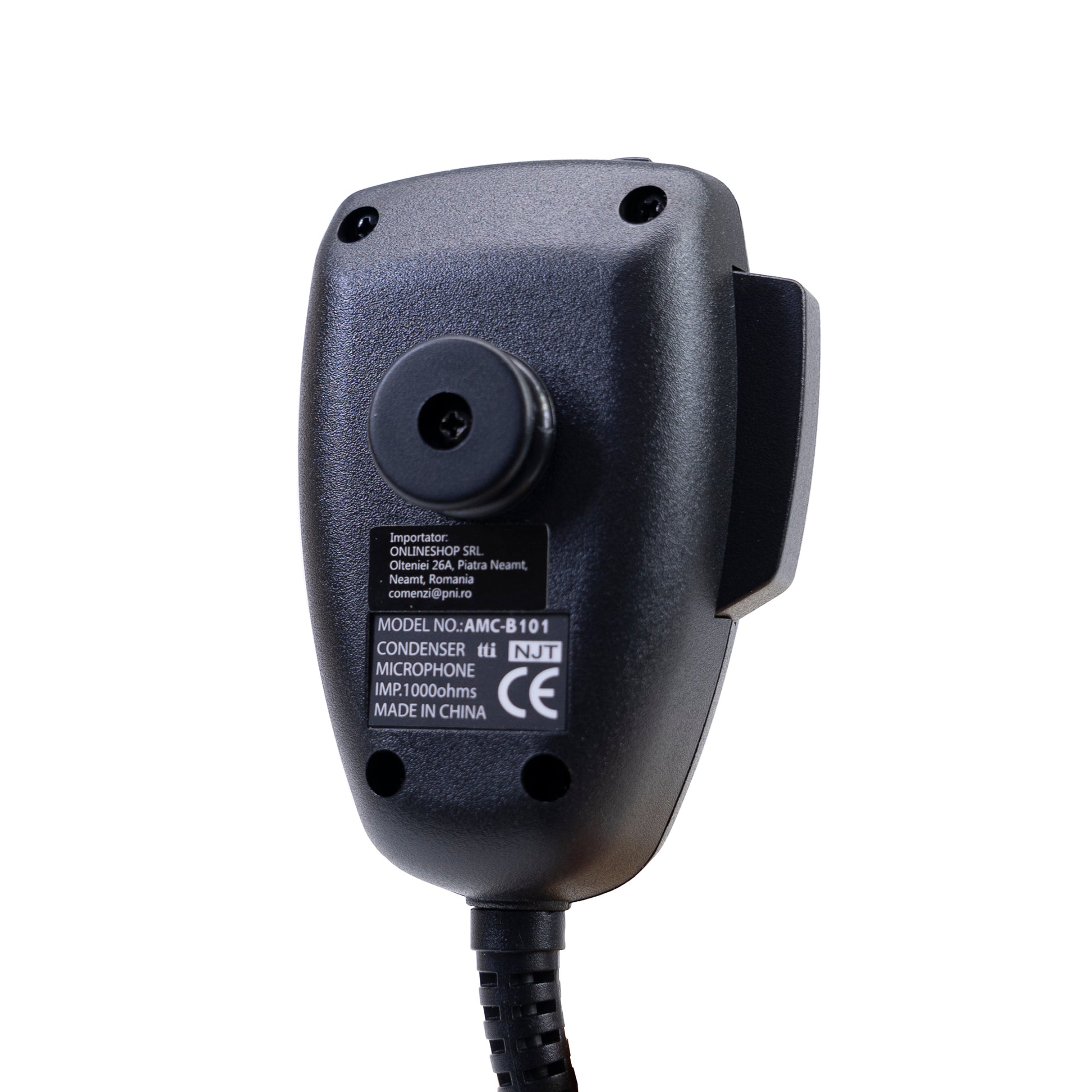 Microfon TTi AMC-B101 electret cu 6 pini pentru TCB 660/771/775/881/880H/1100/R2000 inlocuitor AMC-5021