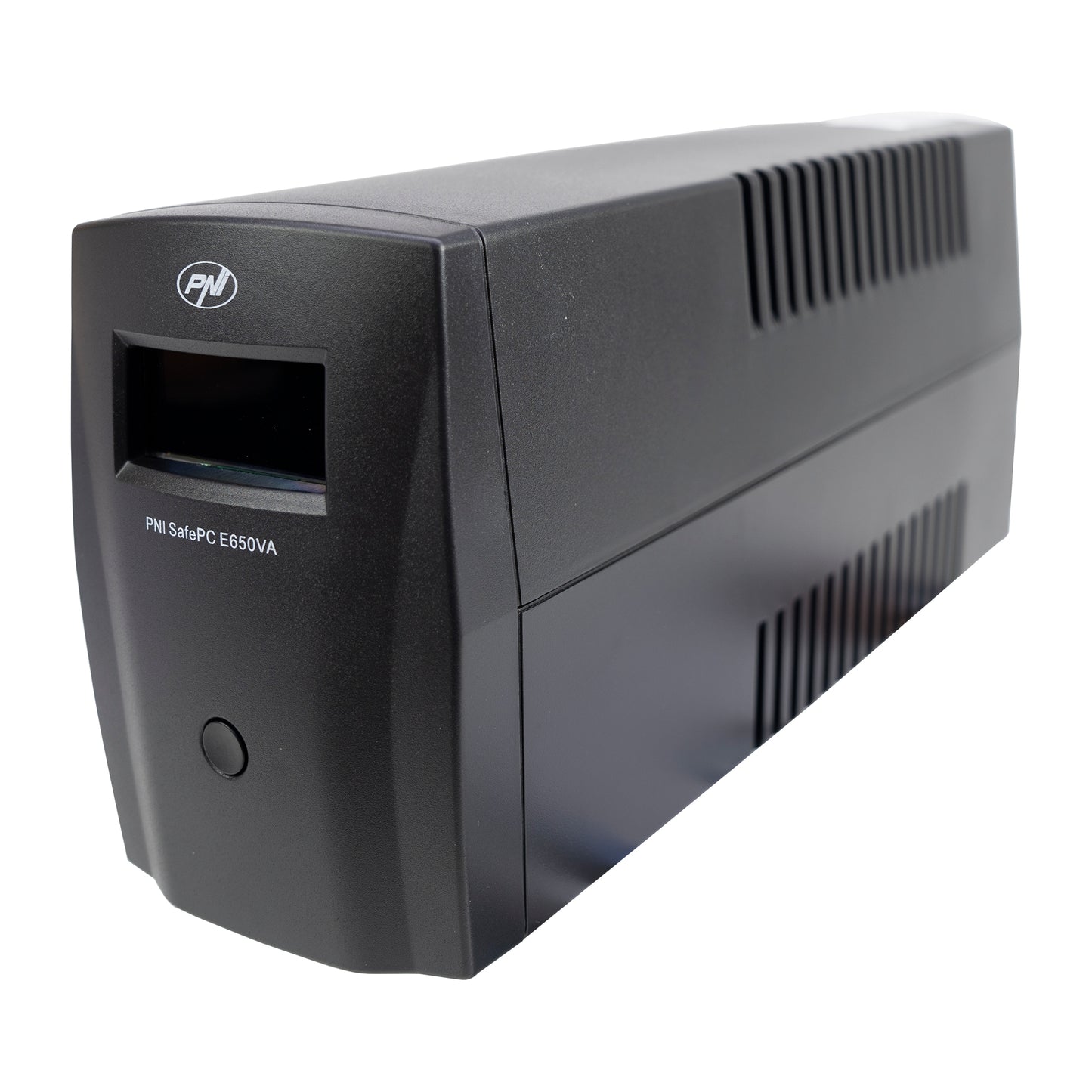 UPS PNI SafePC E650VA, putere 390W, 1.8A, iesire 2 x 230V, ecran LCD acumulator 7.2A inclus