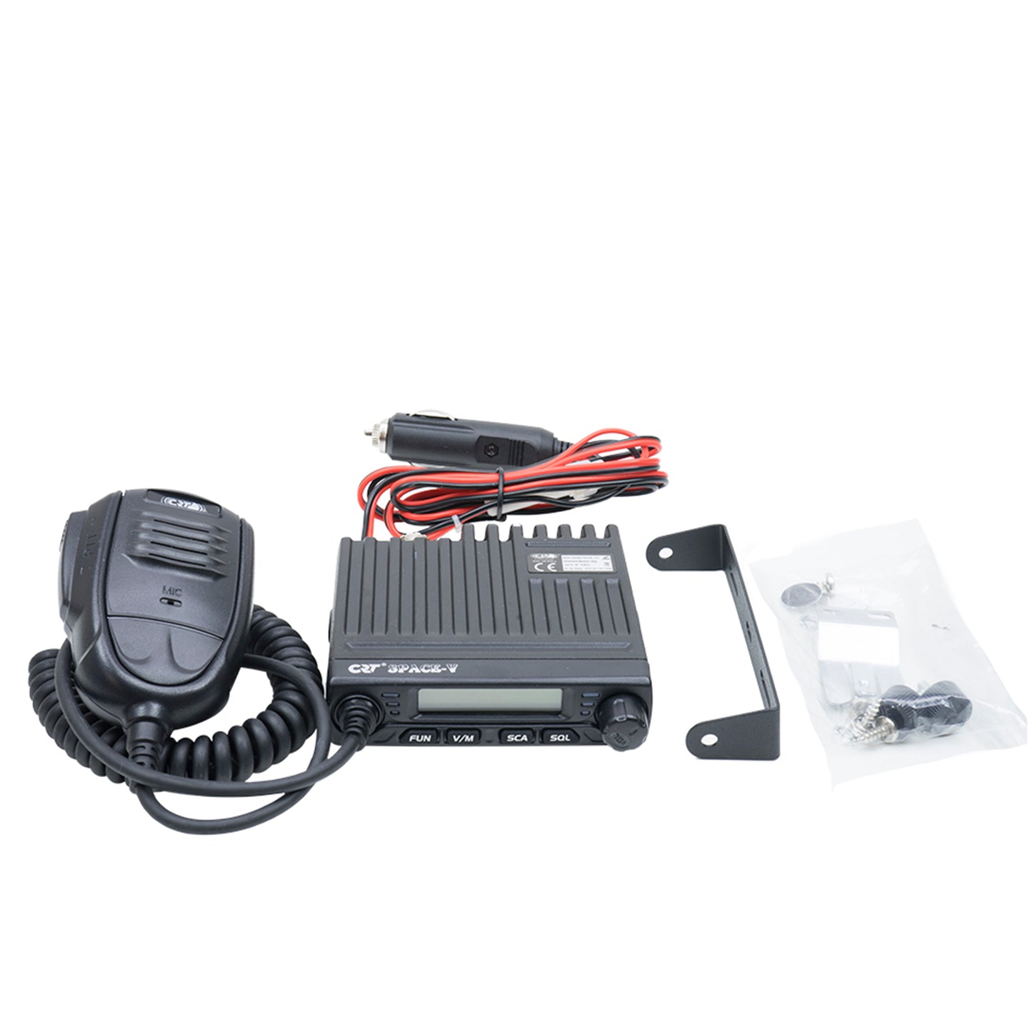 Statie radio VHF CRT SPACE V 136-174MHz, 199 canale, progamabila pe PC, 13.8 Vdc, Talk Around, Scan, Squelch, BCL, Mic Gain