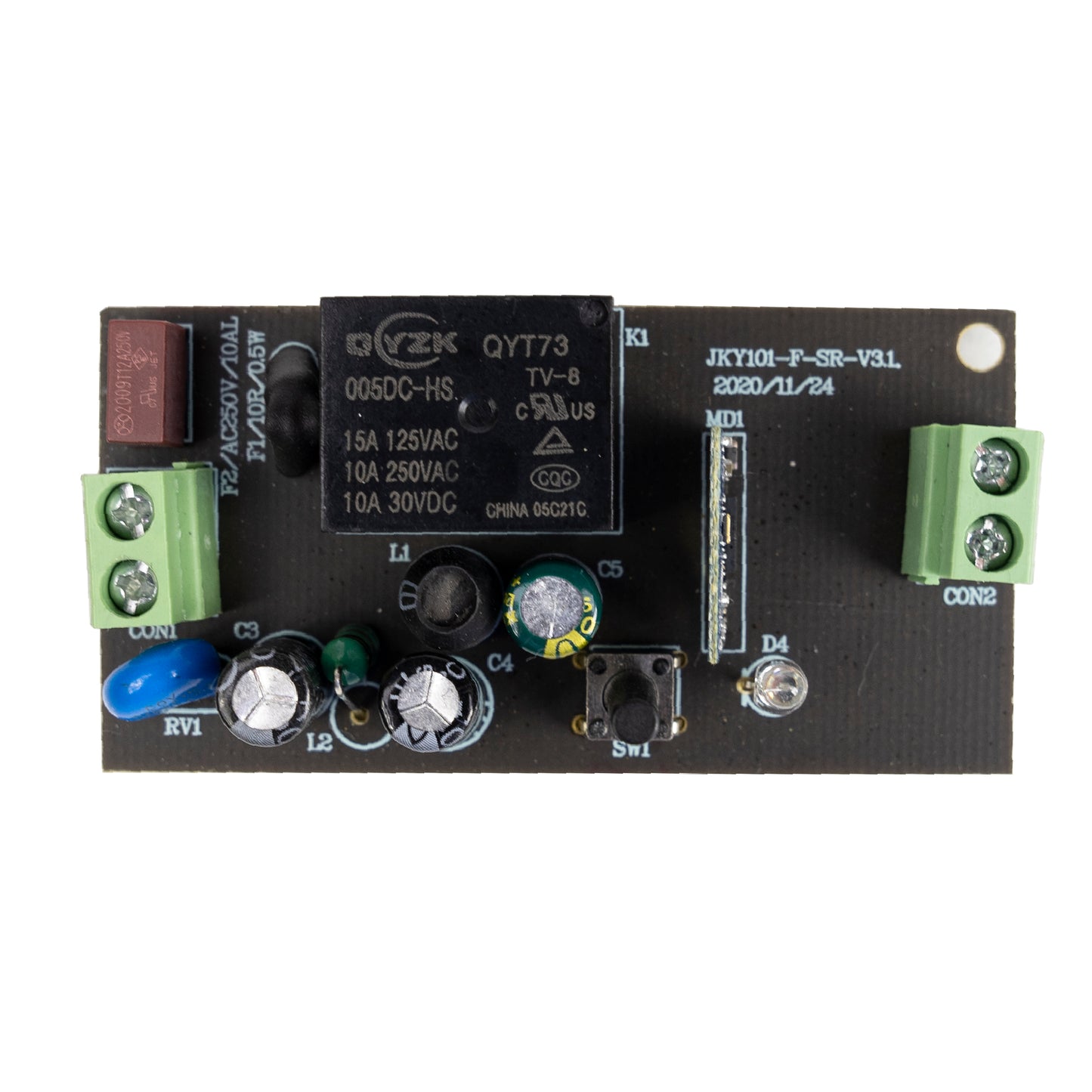 Releu inteligent PNI Safe House PG08, ON / OFF iesire 230V, Wi-Fi, comanda prin internet aplicatia Tuya, stand alone, alimentare 230 V
