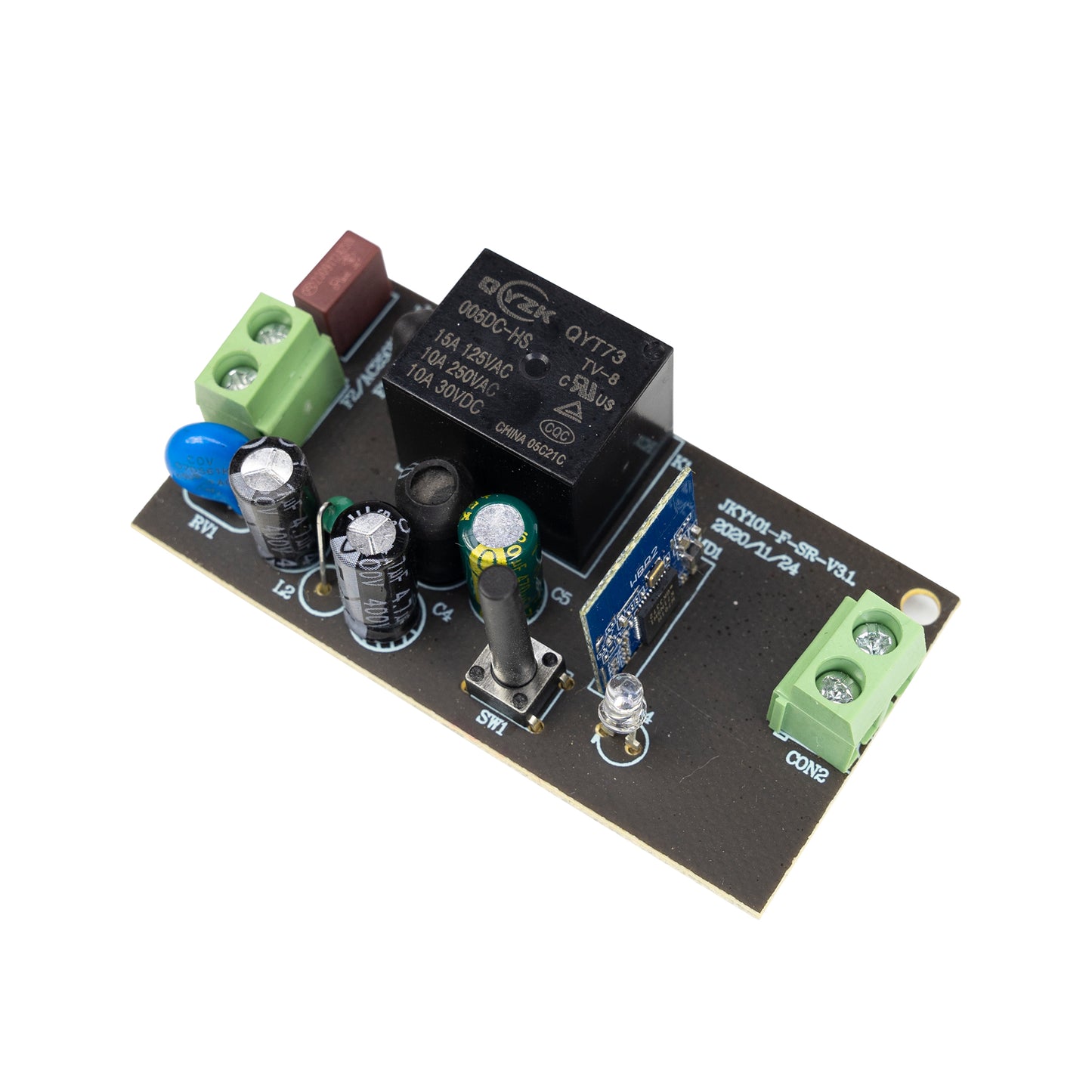 Releu inteligent PNI Safe House PG08, ON / OFF iesire 230V, Wi-Fi, comanda prin internet aplicatia Tuya, stand alone, alimentare 230 V