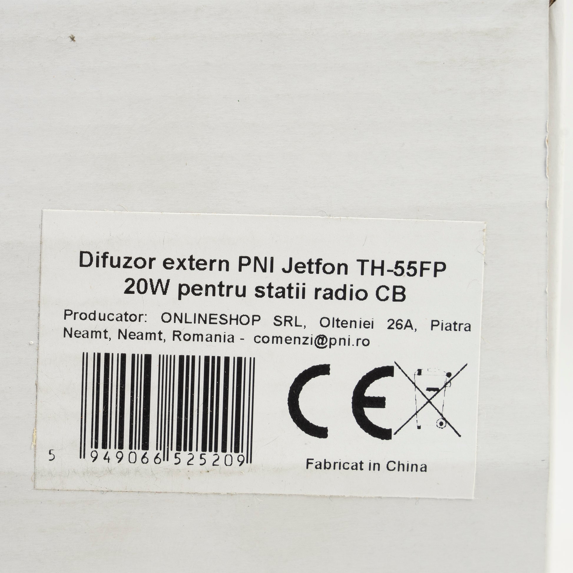 Difuzor extern PNI Jetfon TH-55FP 20W pentru statii radio CB