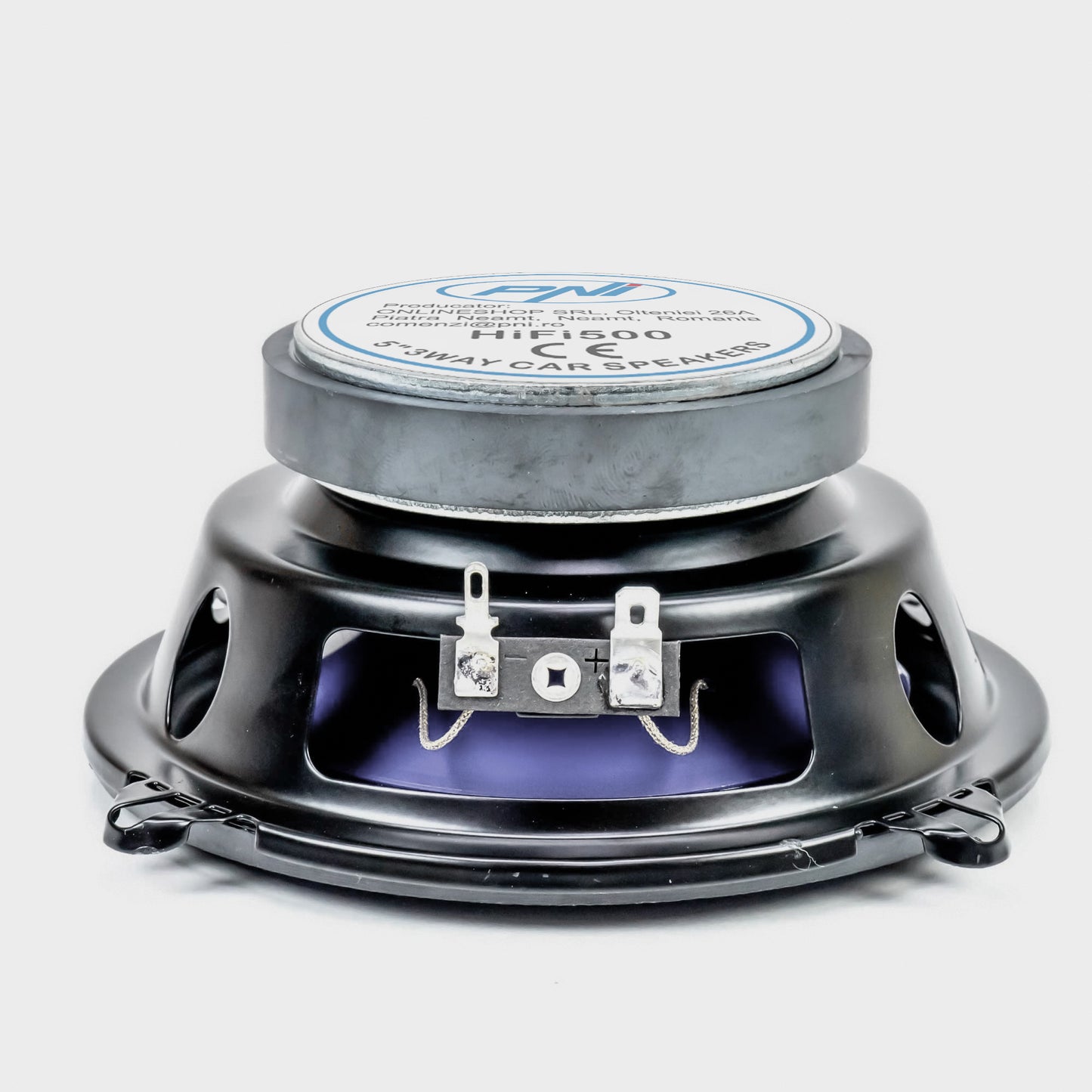 Difuzoare auto coaxiale PNI HiFi500, 100W, 12.7 cm, 3 cai, set 2 buc