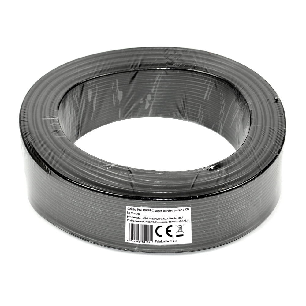 Cablu PNI RG58 C Extra pentru antene CB la metru