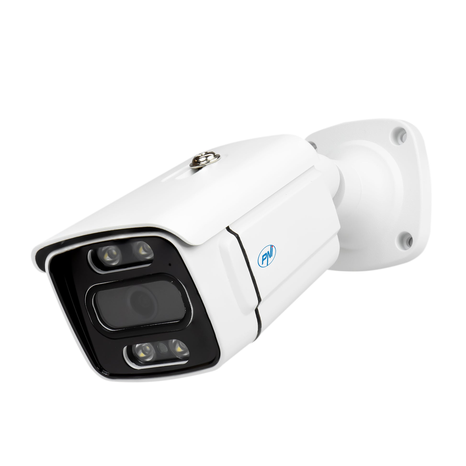 Pachet Kit supraveghere video PNI House IPMAX POE 3LR, NVR cu 4 porturi POE, ONVIF si 4 camere cu IP 3MP, de exterior, Power over Ethernet, detectie chip, detectie miscare, 4 cabluri, alimentator, mouse cu HDD 1Tb Inclus
