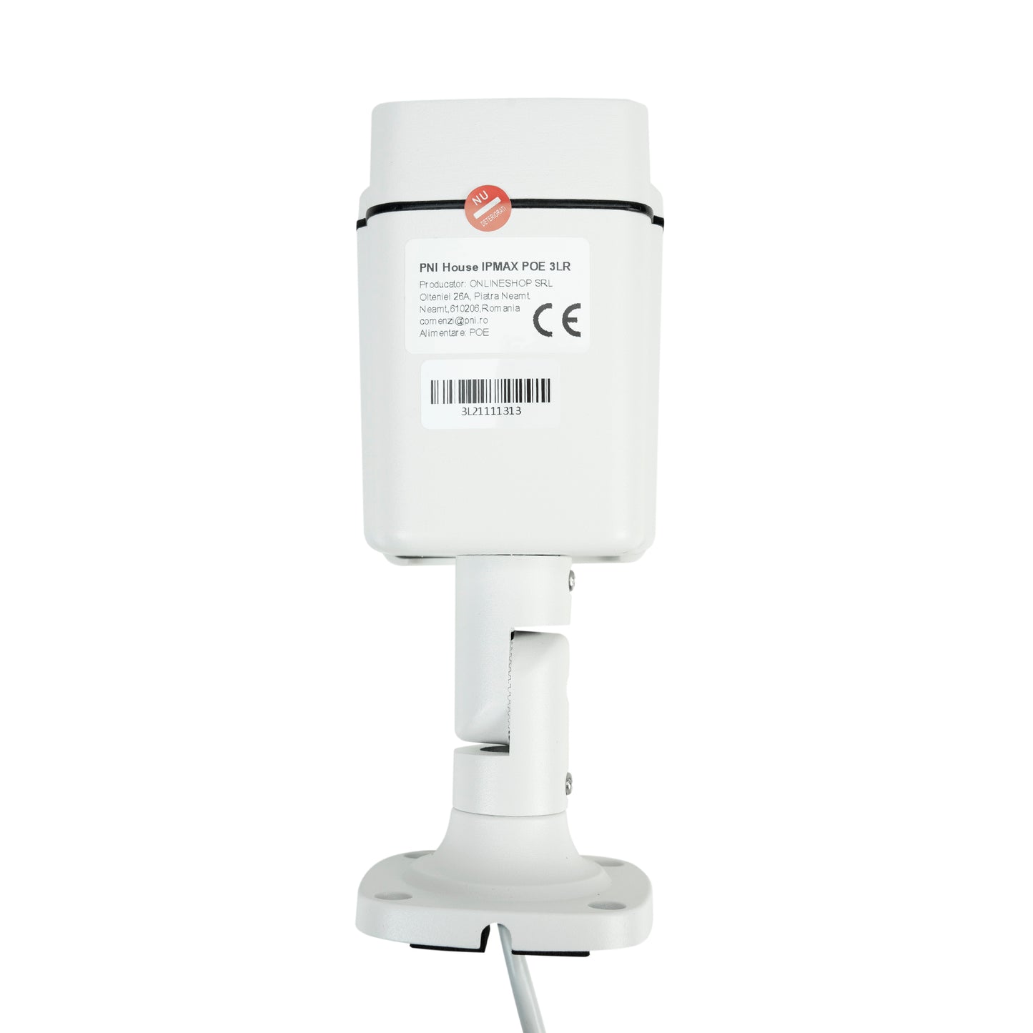 Pachet Kit supraveghere video PNI House IPMAX POE 3LR, NVR cu 4 porturi POE, ONVIF si 4 camere cu IP 3MP, de exterior, Power over Ethernet, detectie chip, detectie miscare, 4 cabluri, alimentator, mouse cu HDD 1Tb Inclus