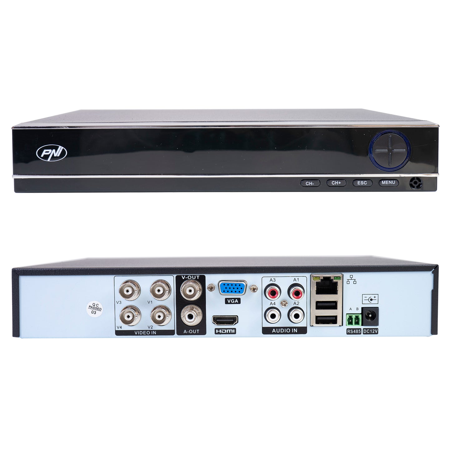 Pachet Kit supraveghere video AHD PNI House PTZ1300 Full HD - NVR si 4 camere exterior 2MP full HD 1080P cu HDD 1Tb inclus