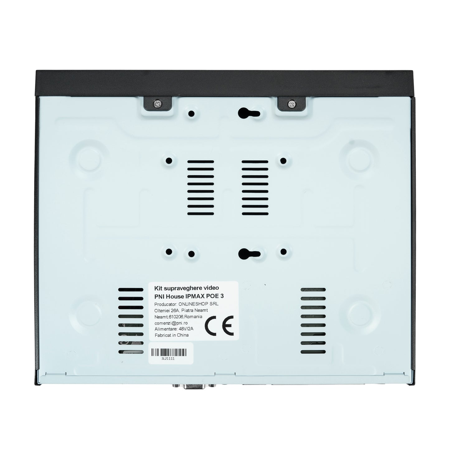 Pachet Kit supraveghere video PNI House IPMAX POE 3, NVR cu 4 porturi POE, ONVIF si 4 camere cu IP 3MP, de exterior, Power over Ethernet, detectie chip, detectie miscare, 4 cabluri, alimentator, mouse cu HDD 1Tb Inclus