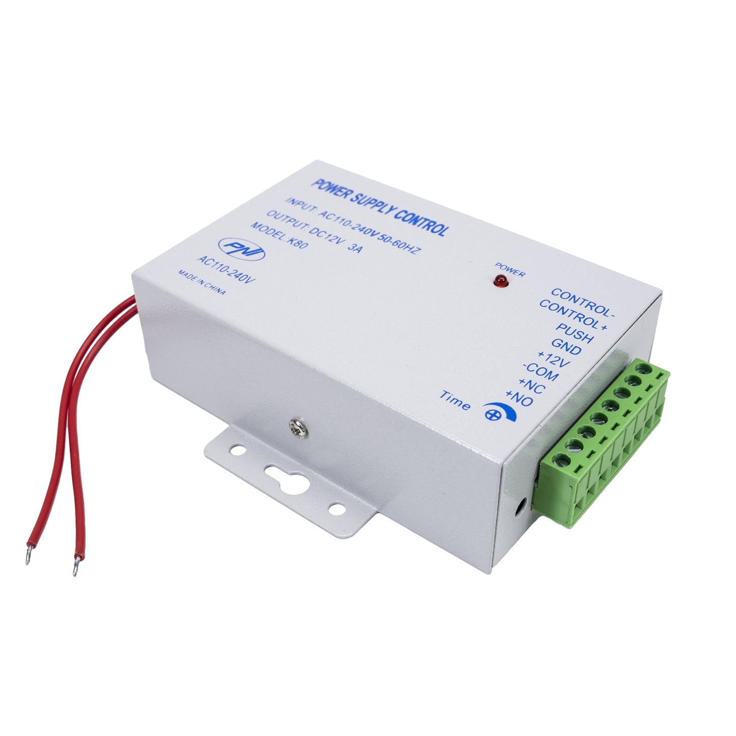 Sursa de tensiune cu temporizare PNI K80 12V si 3A pt. yale si control acces