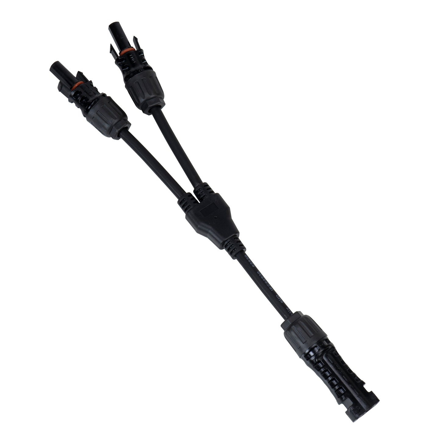 Set conectori spliter PNI MC4 Y flexibil, mama-tata pentru cablu solar 4-6 mm