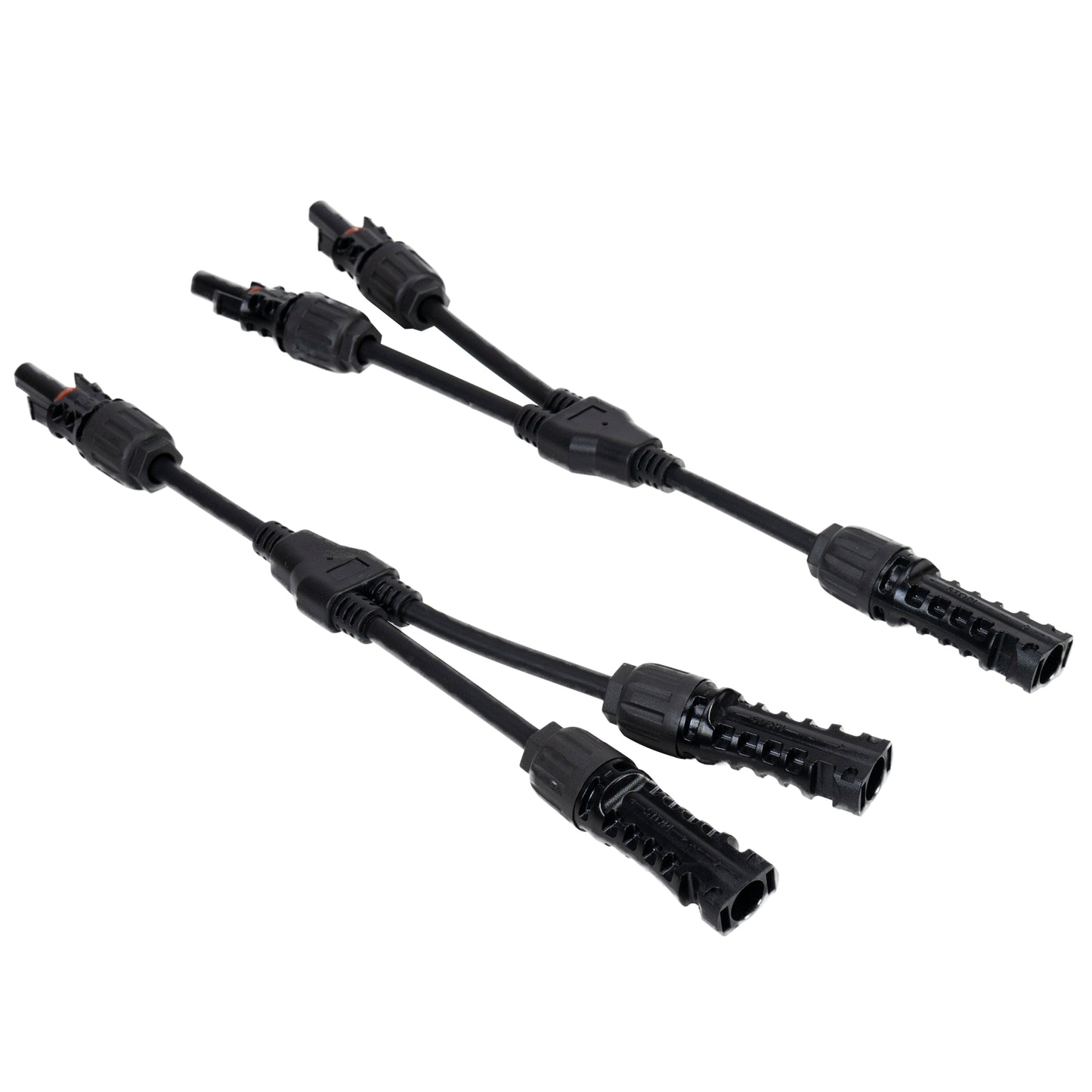 Set conectori spliter PNI MC4 Y flexibil, mama-tata pentru cablu solar 4-6 mm