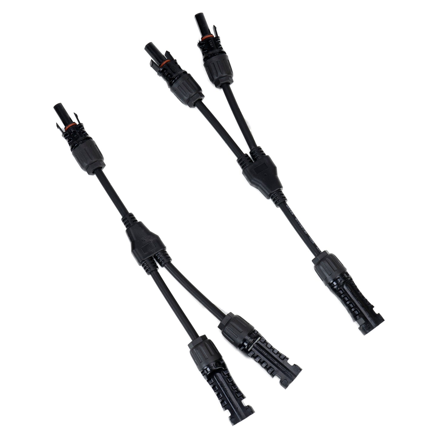 Set conectori spliter PNI MC4 Y flexibil, mama-tata pentru cablu solar 4-6 mm