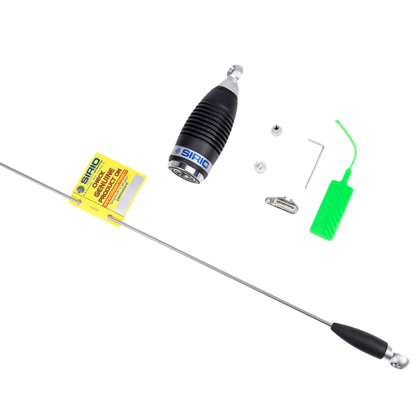 Antena CB Sirio Megawatt 3000 PL, 173.5cm Cod 2211505.05 fara cablu