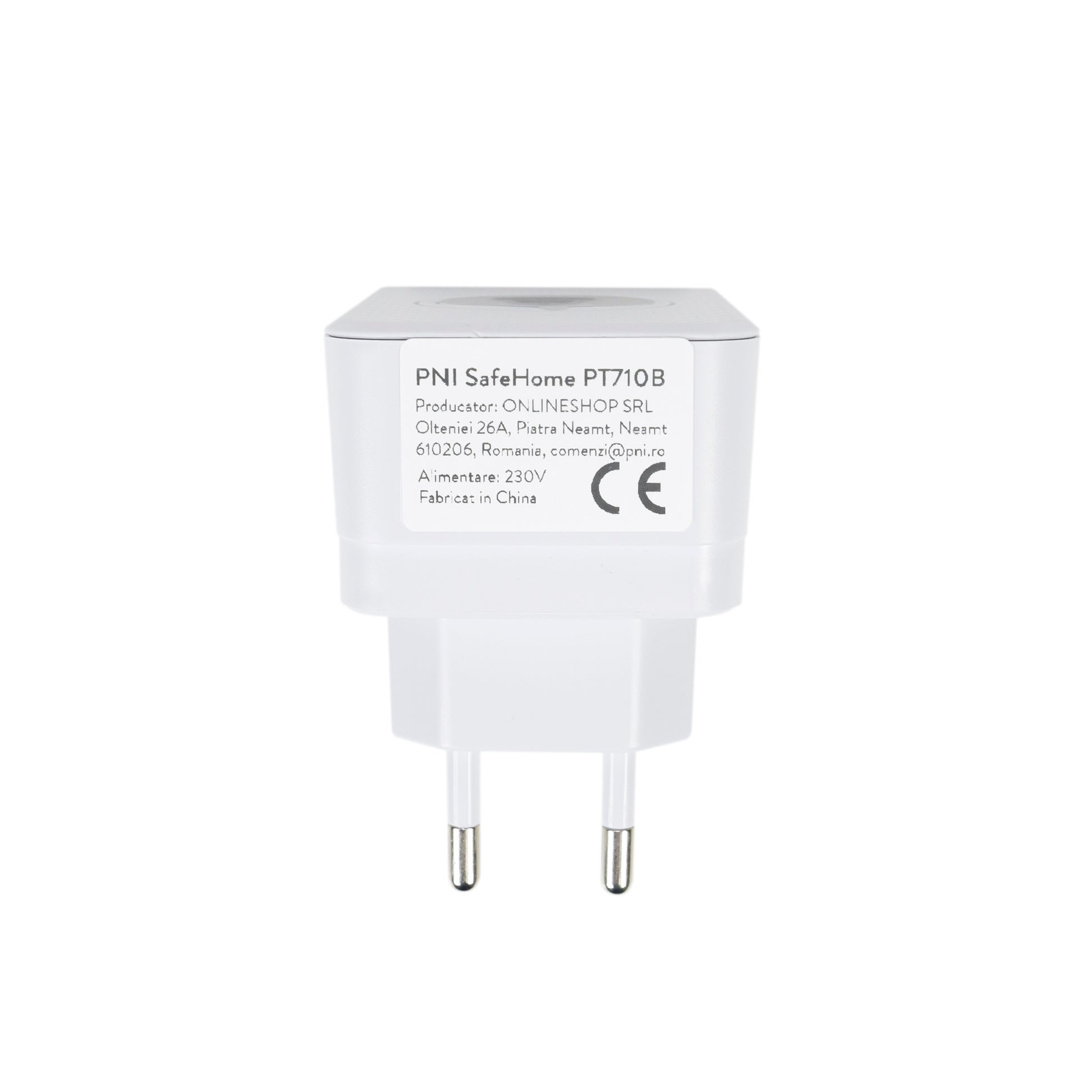 Interfon video inteligent PNI SafeHome PT710B WiFi  HD, P2P, acumulator si Sonerie 36 melodii inclusa, aplicatie dedicata Tuya Smart, integrare in scenarii si automatizari smart cu alte produse compatibile Tuya