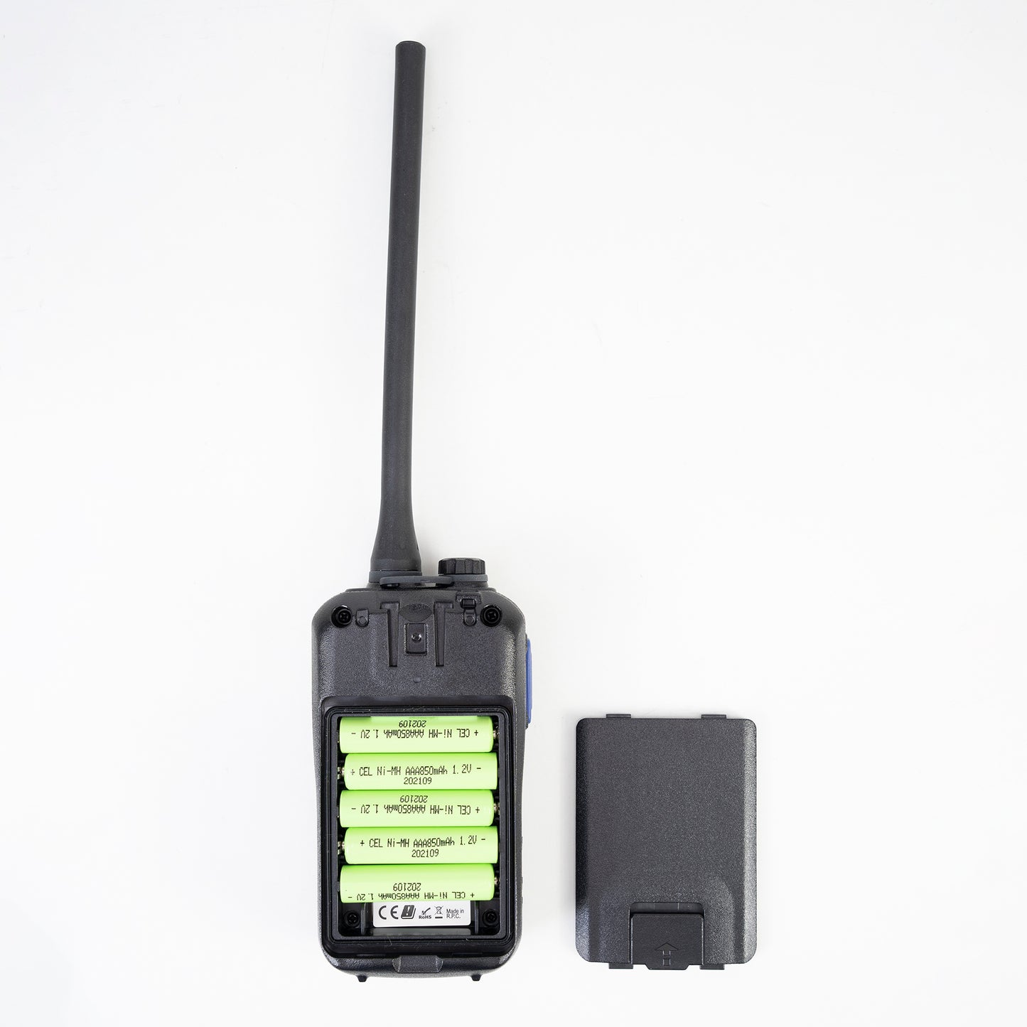 Statie radio maritima portabila JOPIX MARINE 242P, 156.000-162.000 Mhz, Scan, ASQ, Dual-Tri Watch, acumulatori AAA inclusi