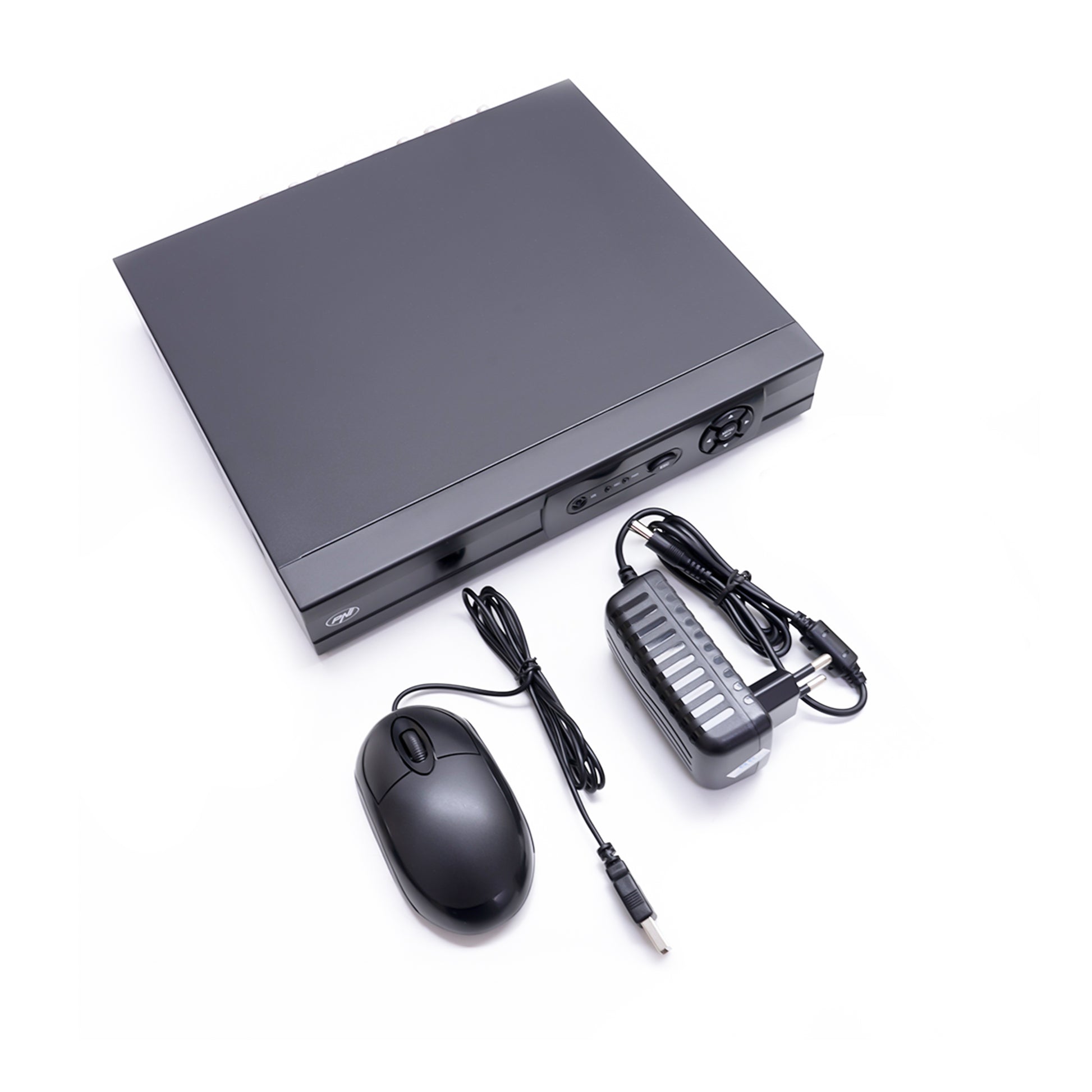 DVR PNI House AHD829, maxim 8 canale analogice sau IP, H265, USB, 2 x HDD SATA
