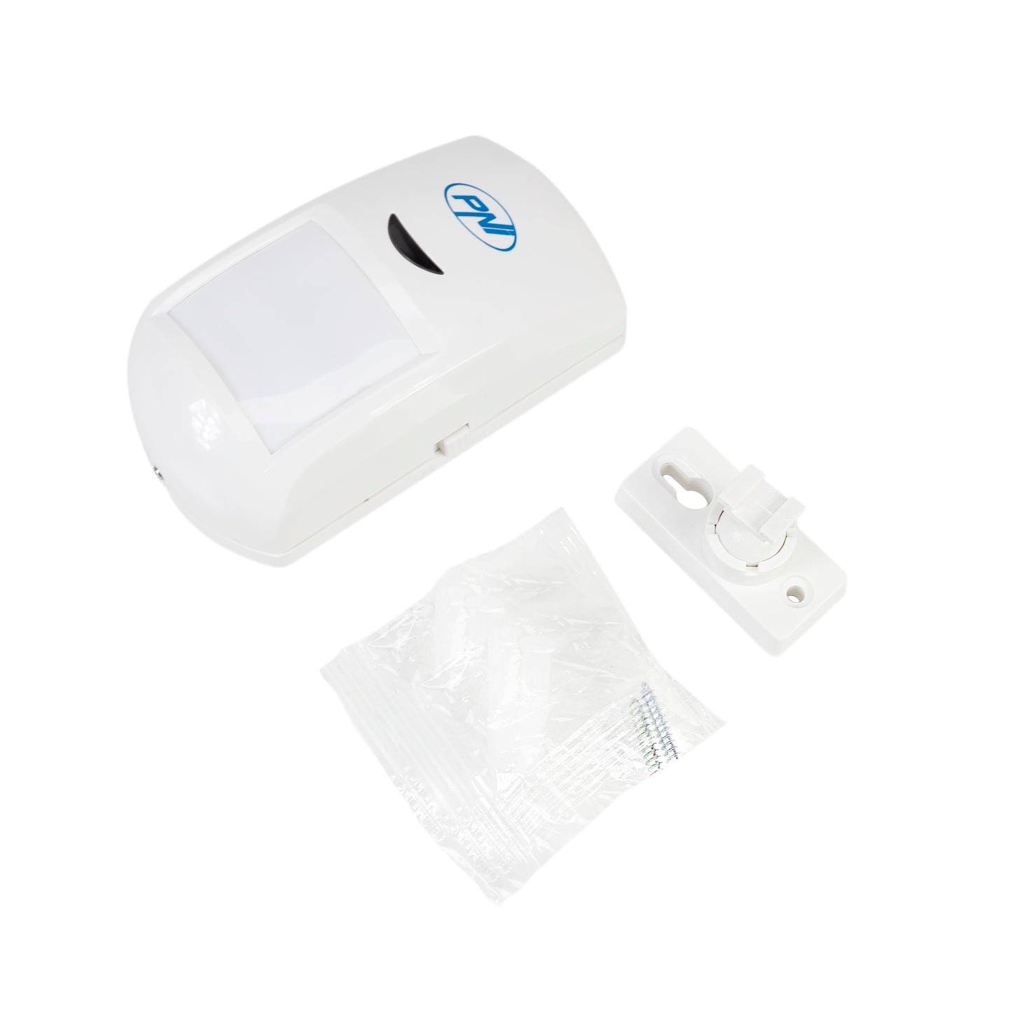 Senzor de miscare PIR PNI SafeHouse HS004, pentru sisteme de alarma wireless, cu imunitate la animale, sensibilitate reglabila