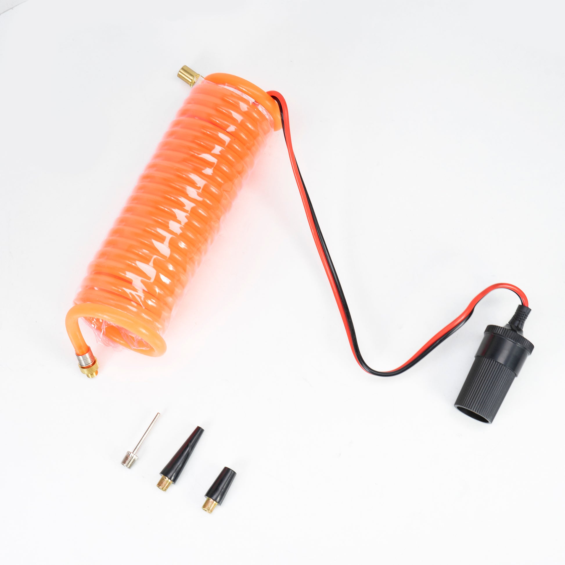 Compresor auto PNI CPA700 dublu piston si kit reparatie anvelope, 12V, 25A