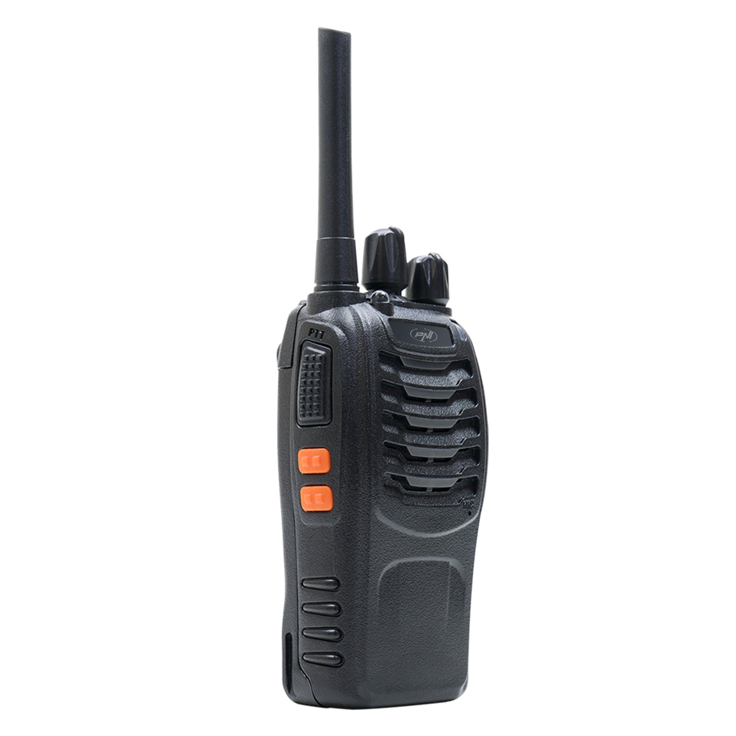 Statie radio portabila PNI PMR R40 PRO, set cu 2 buc, 0.5W, 16 canale programabile, 16 PMR si tonuri 50 CTCSS si 104 DCS, ASQ, TOT, monitor, programabila, acumulatori 1200mAh, incarcatoare si casti incluse