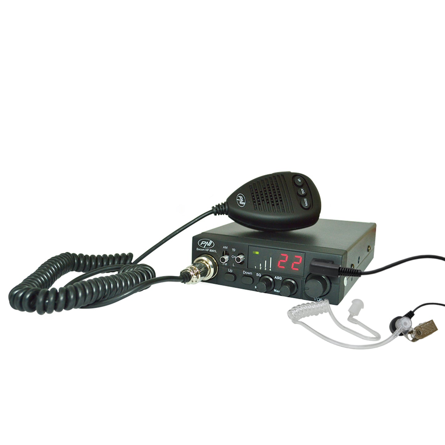 Kit Statie radio CB PNI Escort HP 8001L si Modul de ecou si roger beep PNI ECH01
